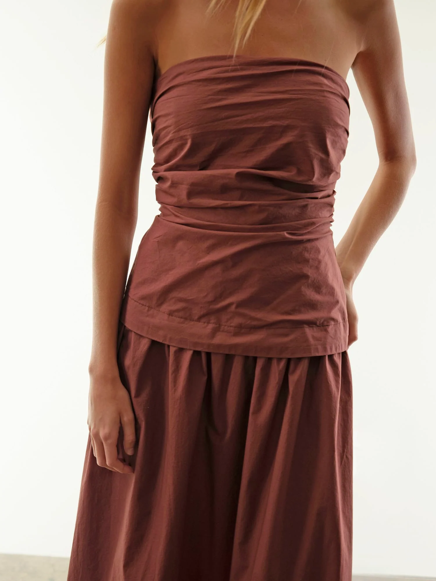 Adobe Brown Ciara Dress - Image 4