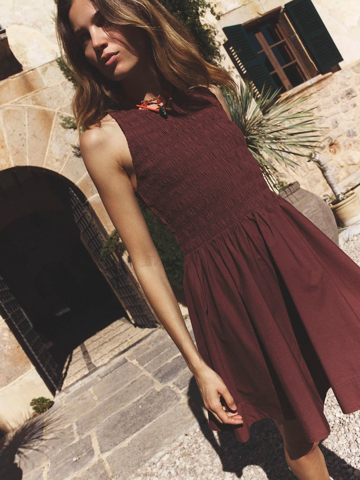 Adobe Brown Florie Dress - Image 3