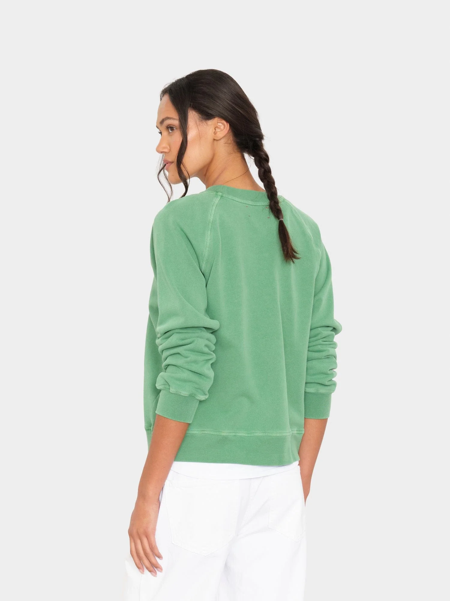 Aloe Green Marathon Terry Sweatshirt - Image 3