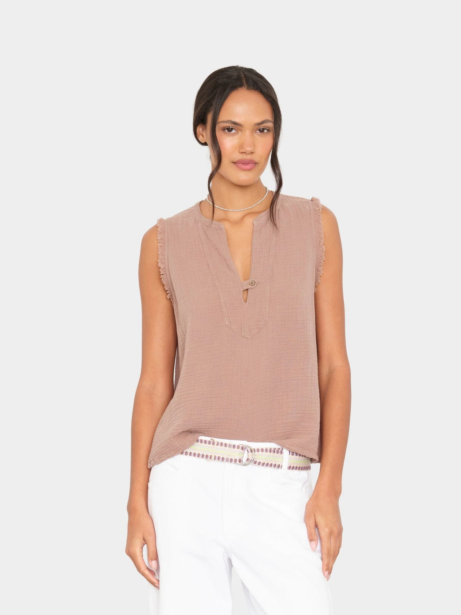 Ash Brown Portia Top