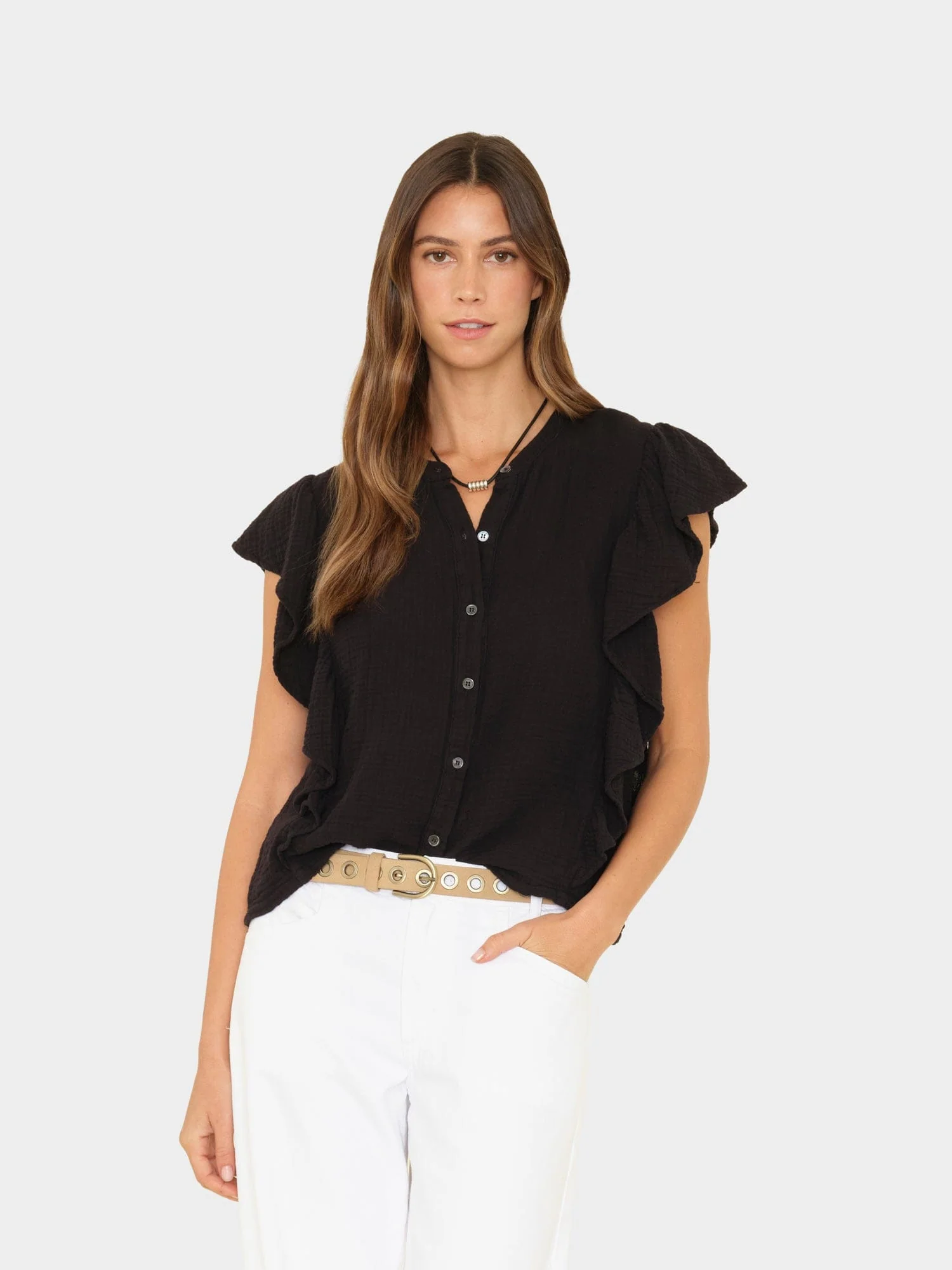 Black Ashlyn Top