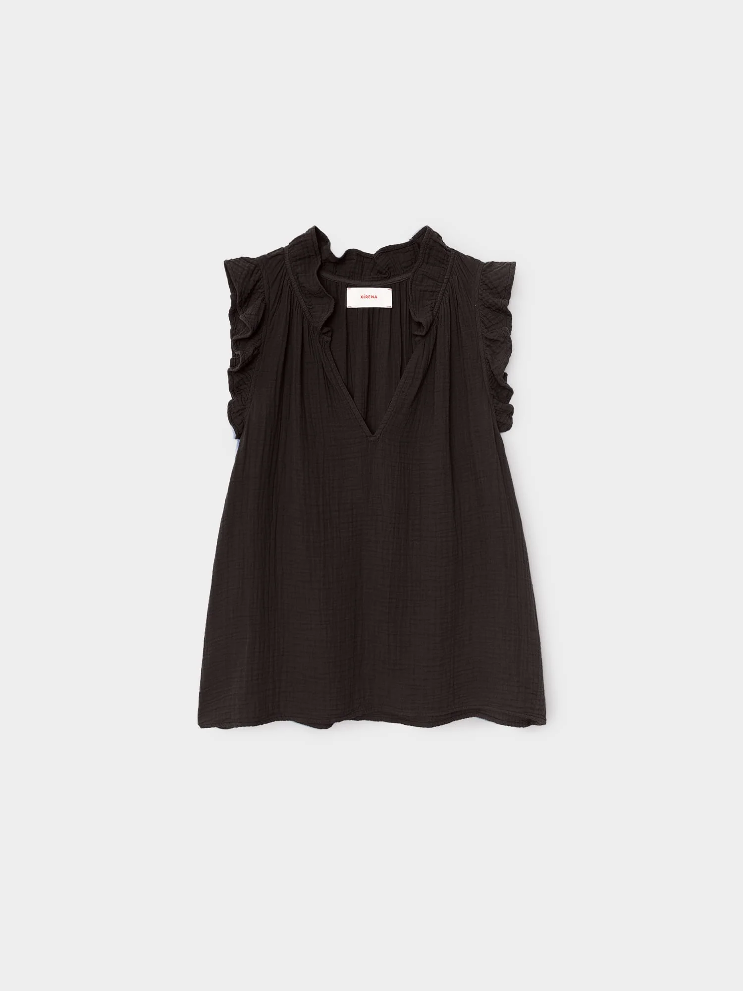Black Bex Gauze Top - Image 4