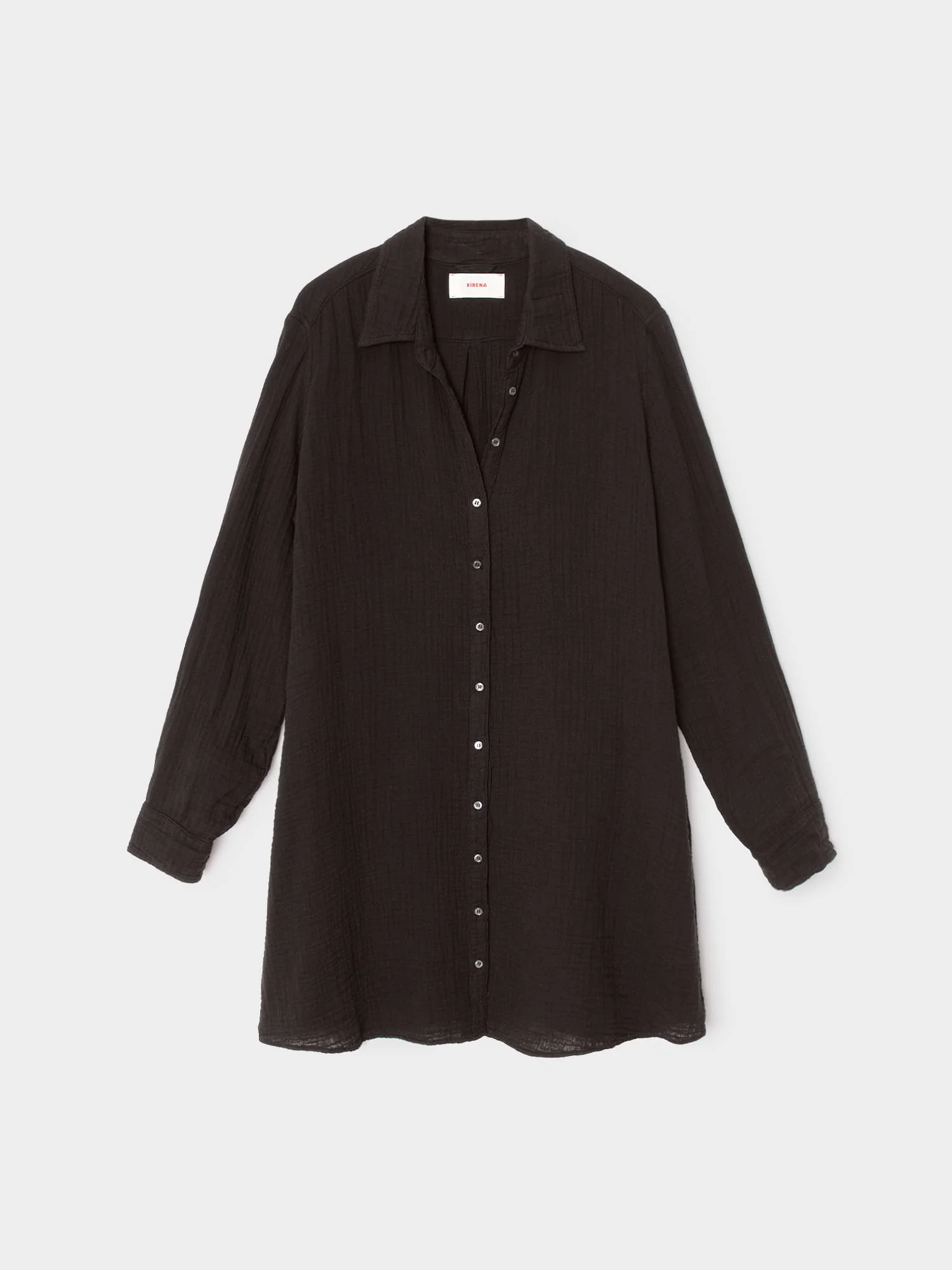 Black Bobby Gauze Dress - Image 3
