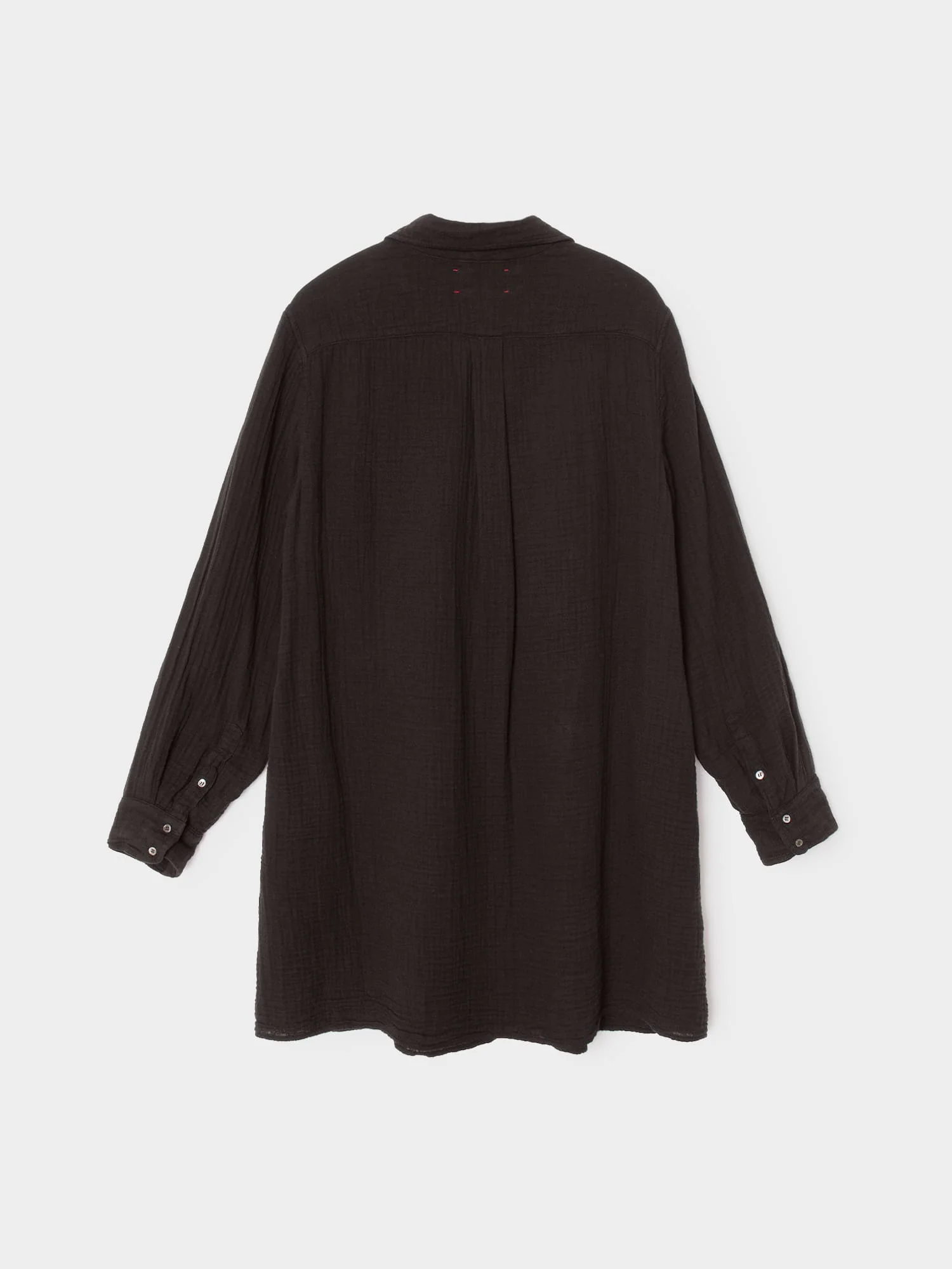 Black Bobby Gauze Dress - Image 4
