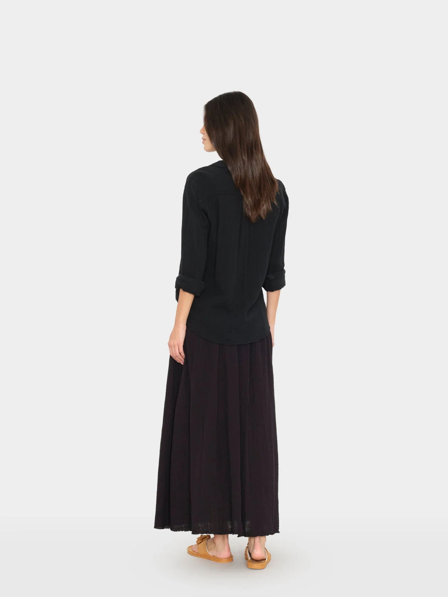 Black Evelyn Skirt - Image 2