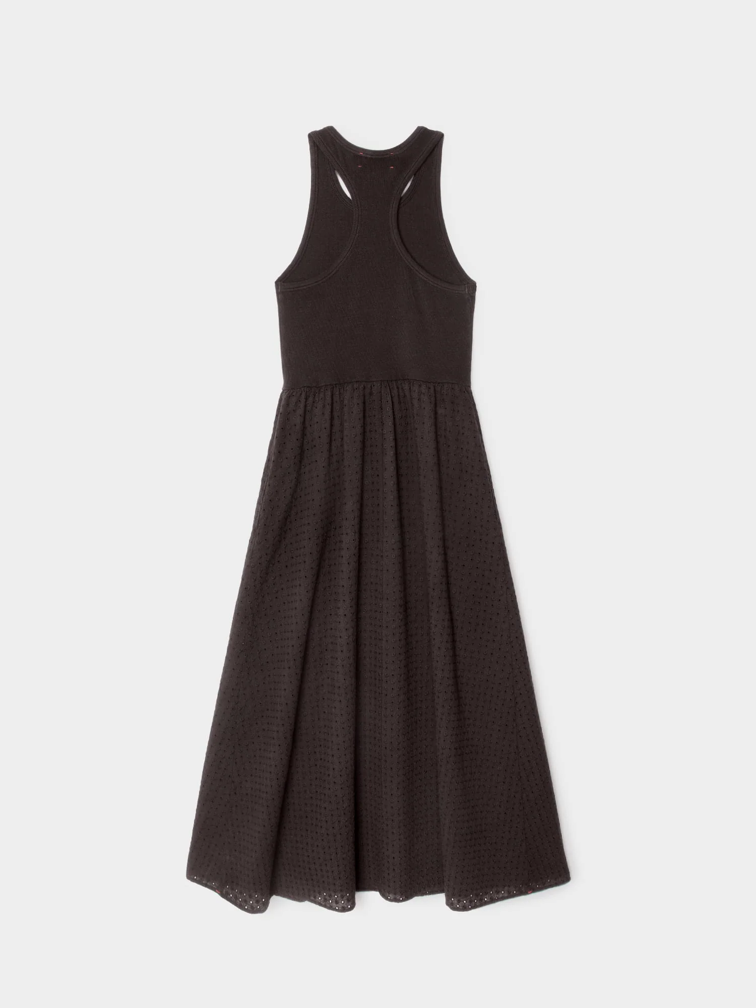 Black Flynn Embroidered Dress - Image 4