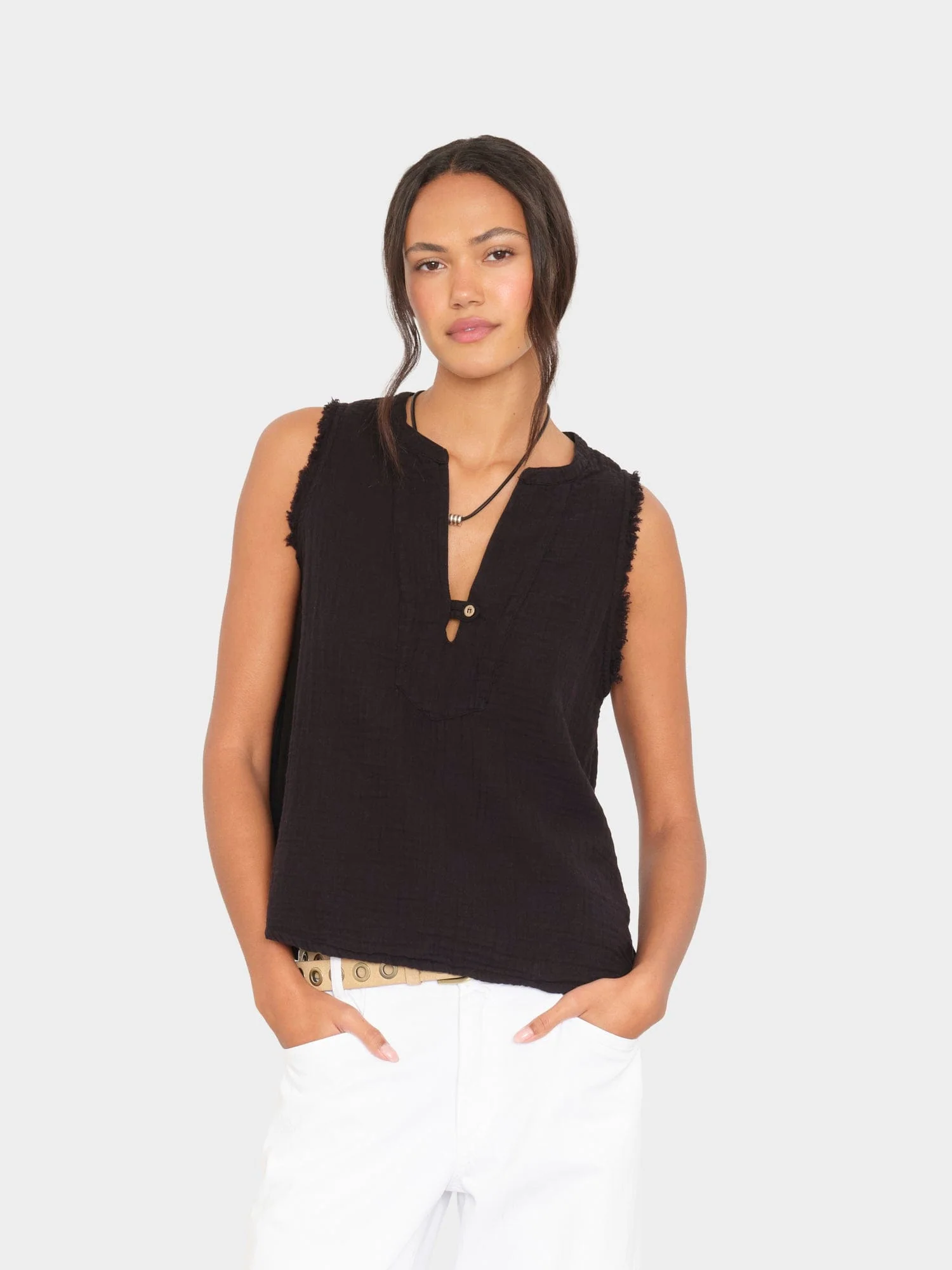 Black Portia Top