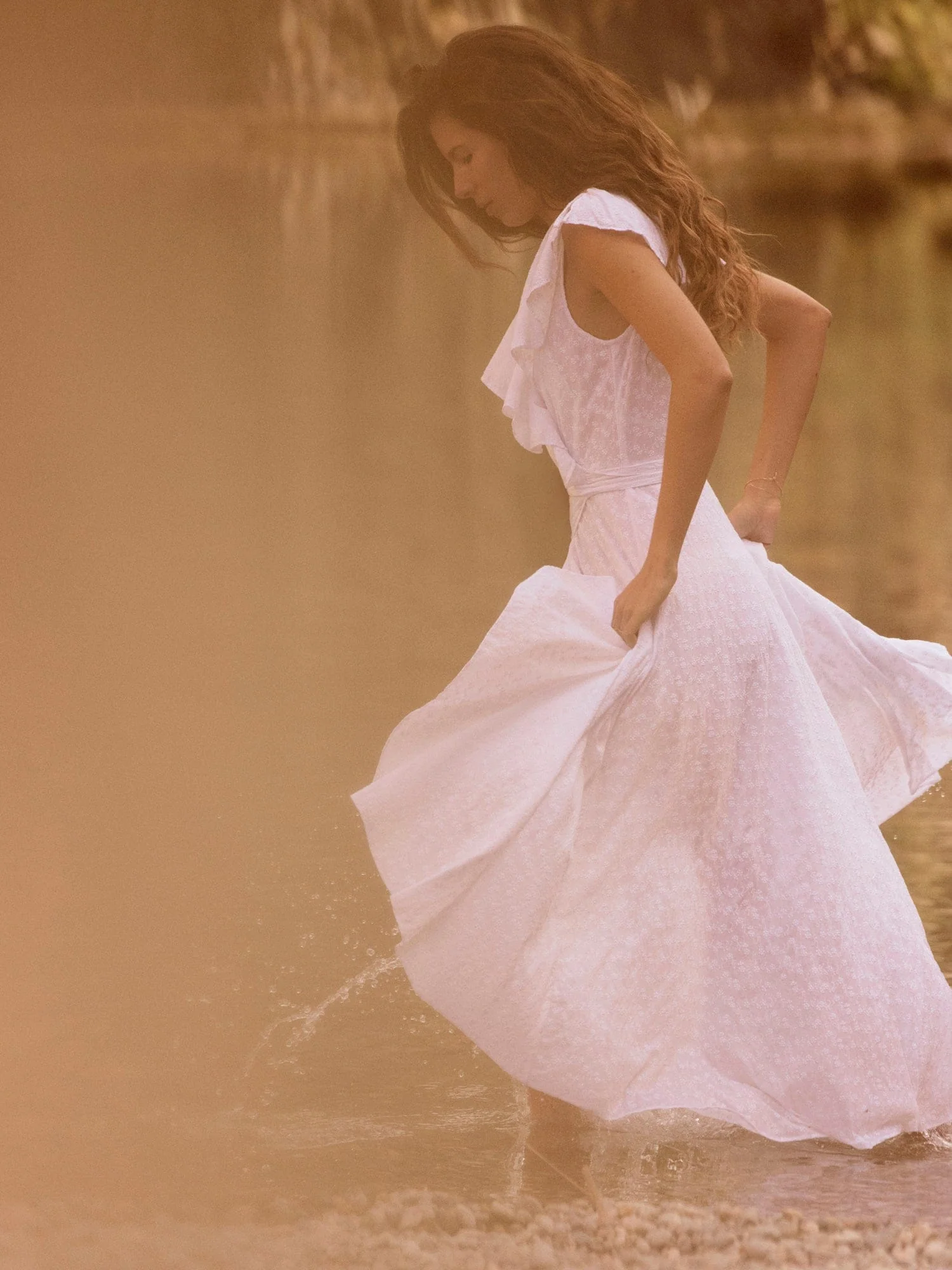 Blanc Lola Dress - Image 3