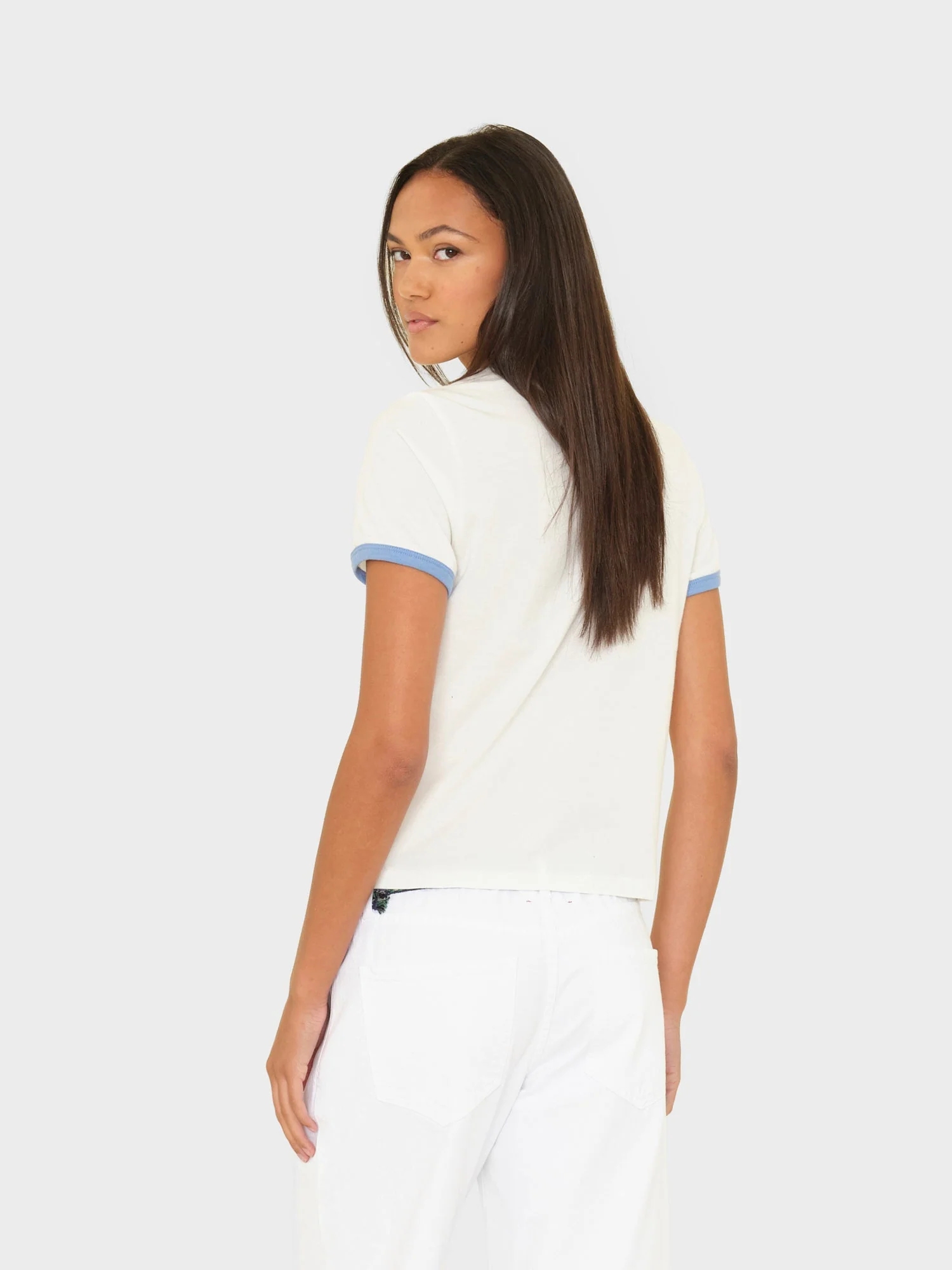 Blue Sunrise Frankie Tee - Image 2