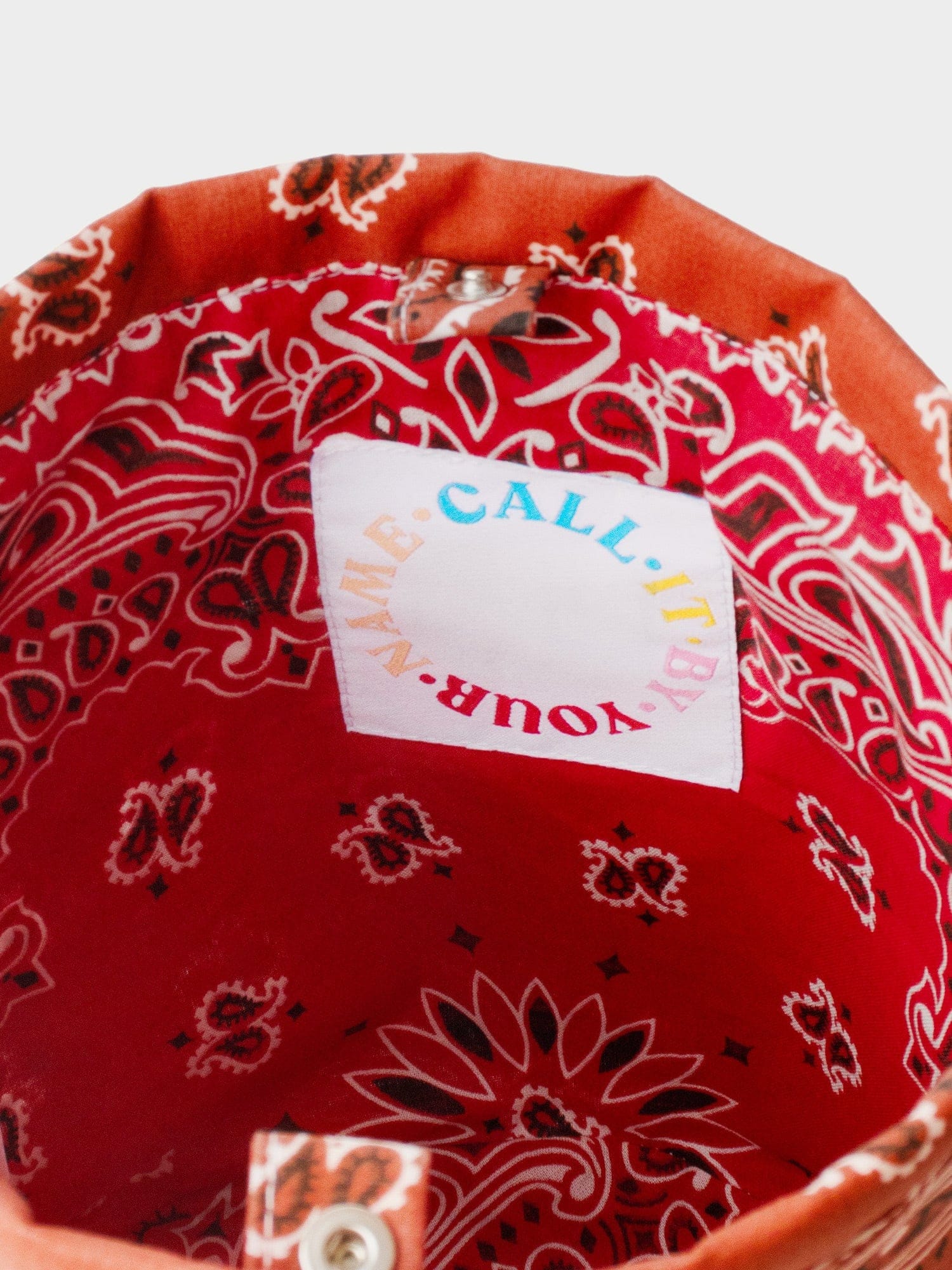Red Seau Bucket Bag - Image 4