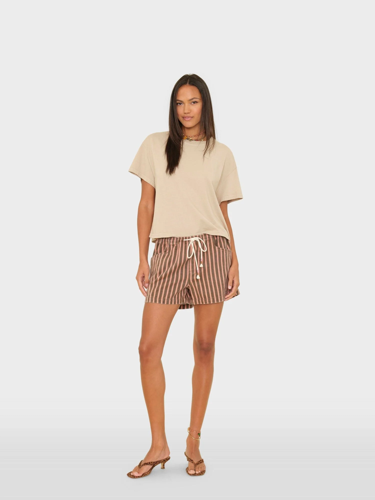 Canyon Rose Tucker Denim Short - Image 3