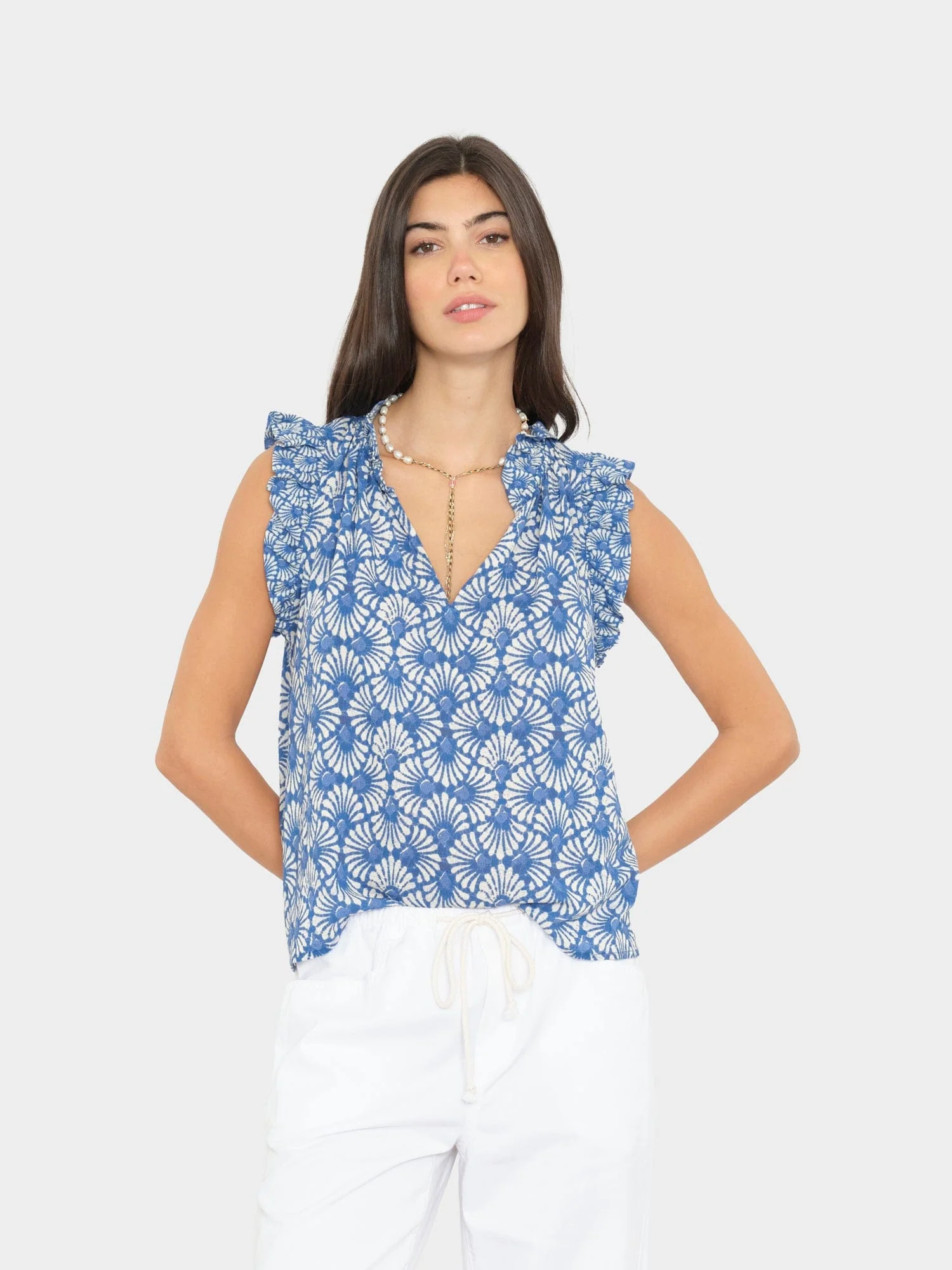Cobalt Shell Bex Top