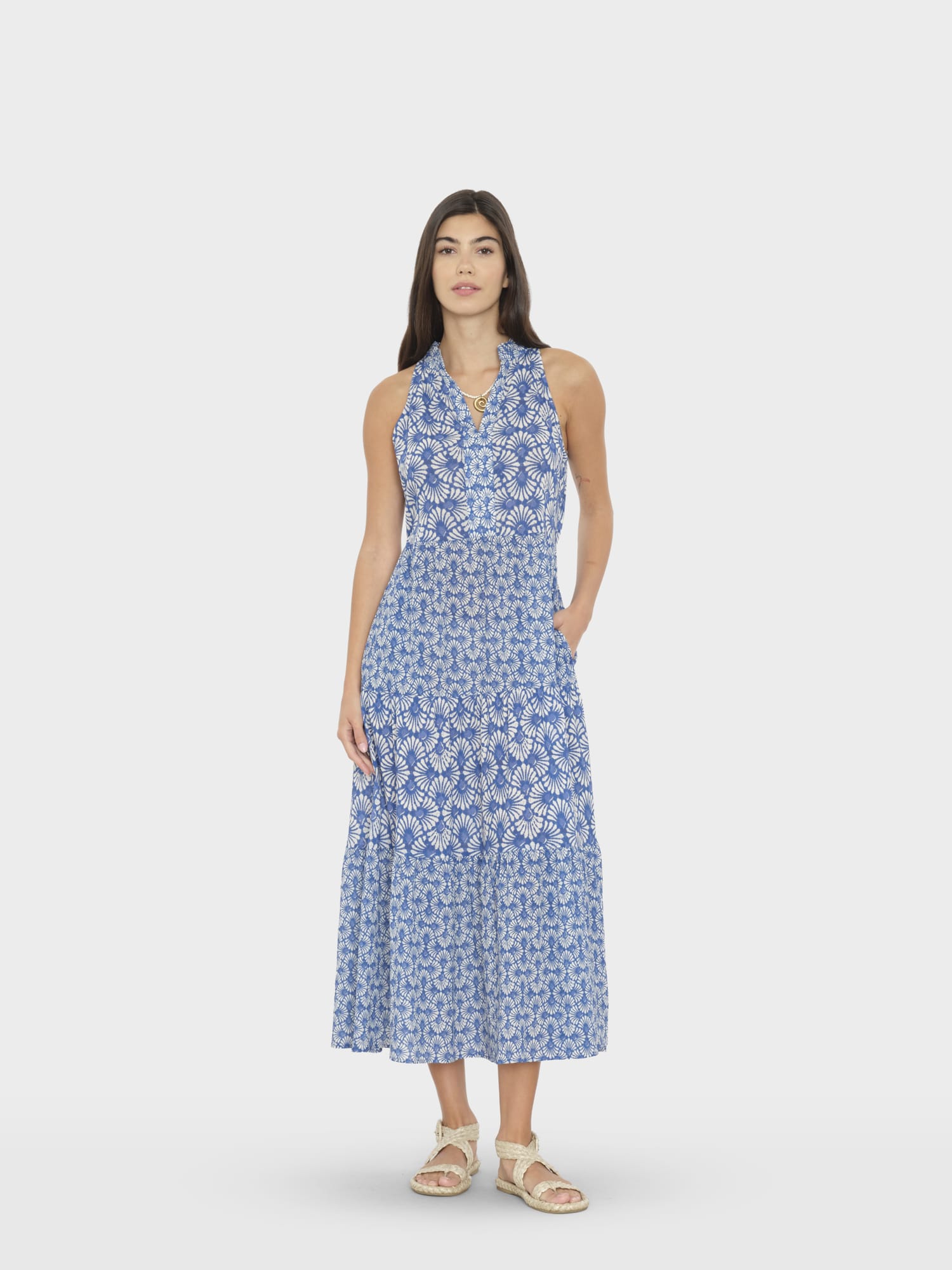 Cobalt Shell Daphnie Dress