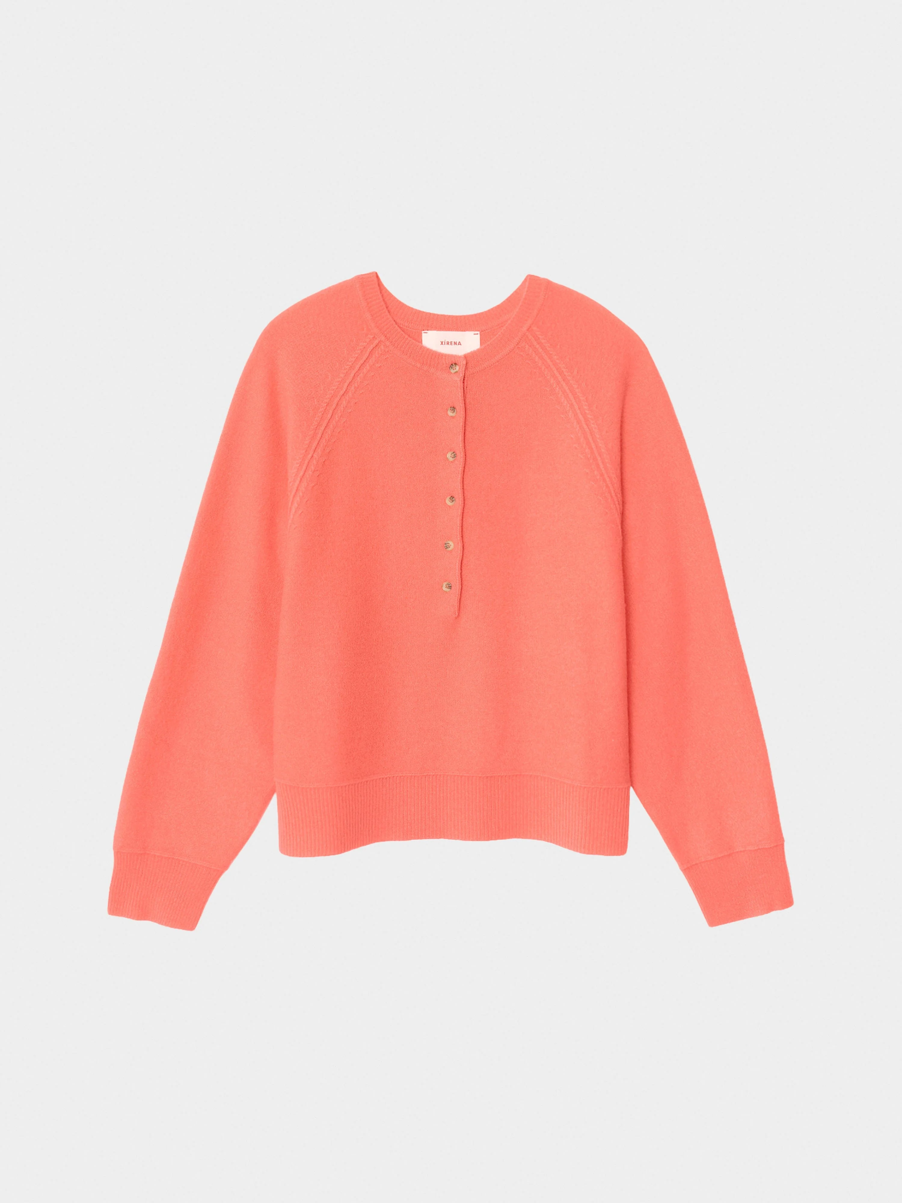 Coral Pink Griffin Sweater - Image 3