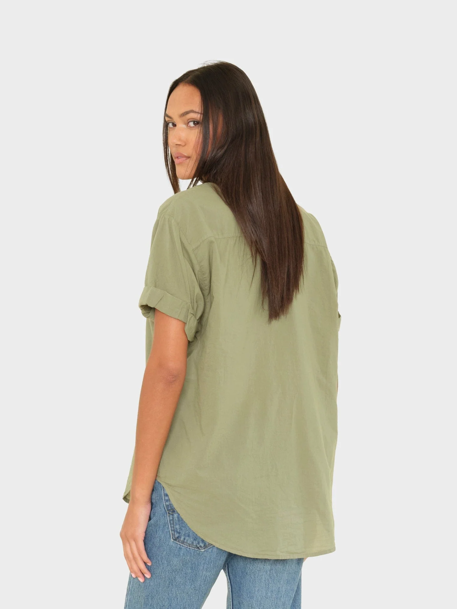 Dark Seagrass Channing Shirt - Image 3