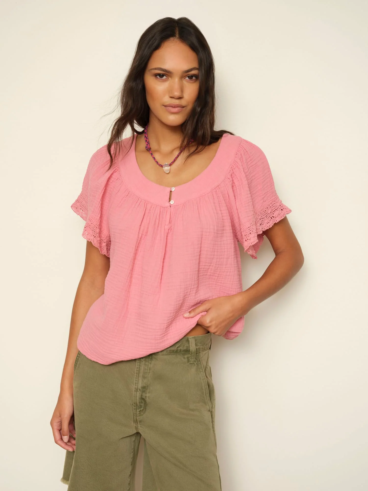 Faded Rose Rita Top - Image 2