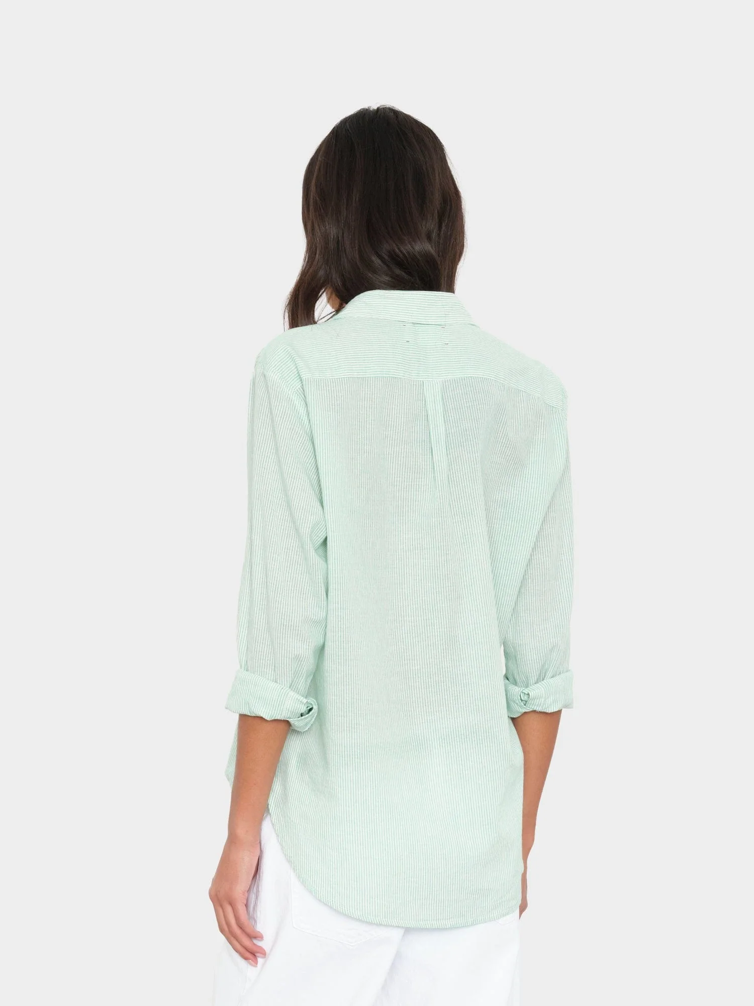 Fresh Mint Stripe Beau Shirt - Image 2