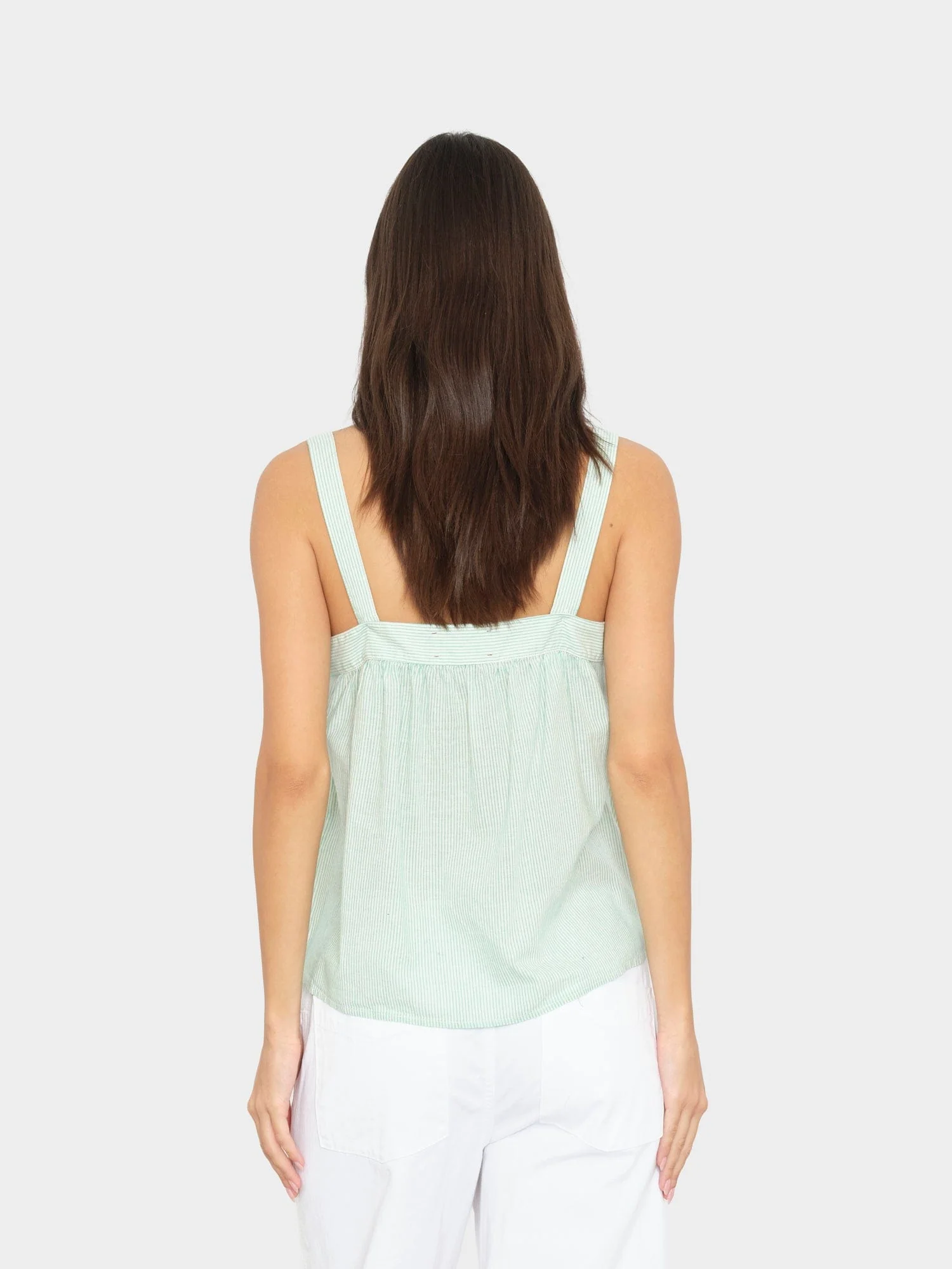 Fresh Mint Stripe Maryn Top - Image 3