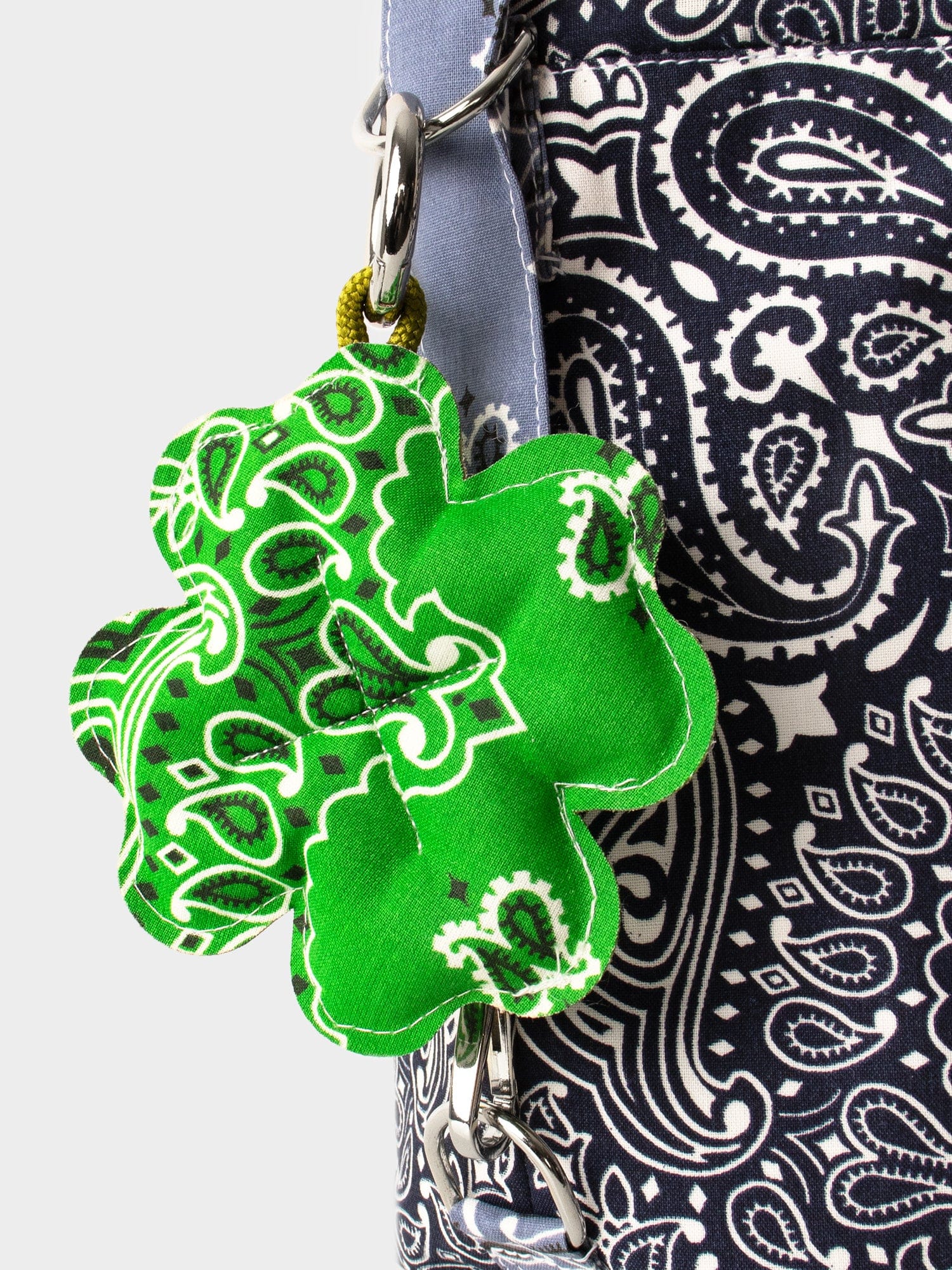 Grass Green Clover Keychain - Image 2