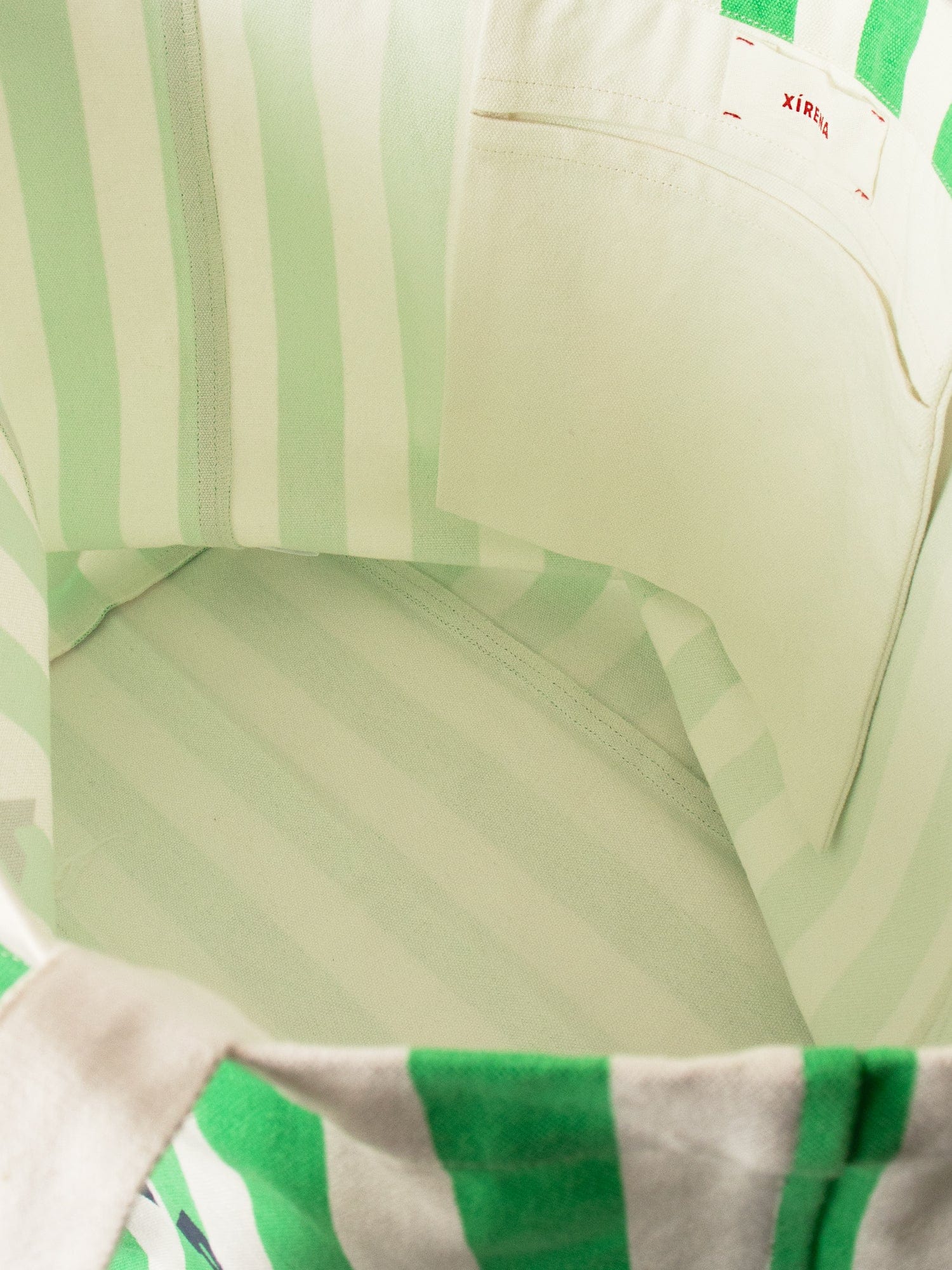 Green Breeze Stripe Layton Tote - Image 3