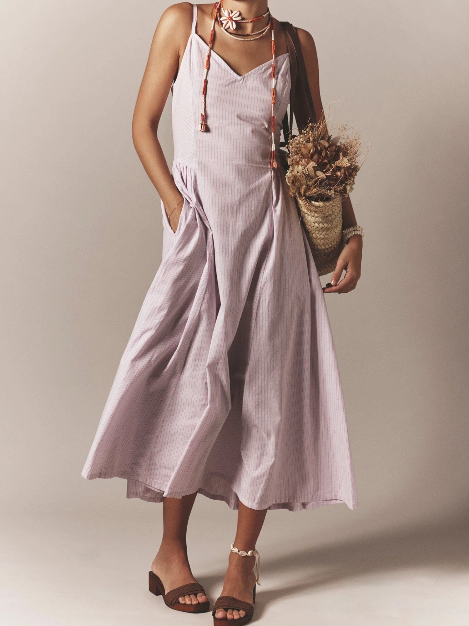 Grey Gem Bardot Dress - Image 4
