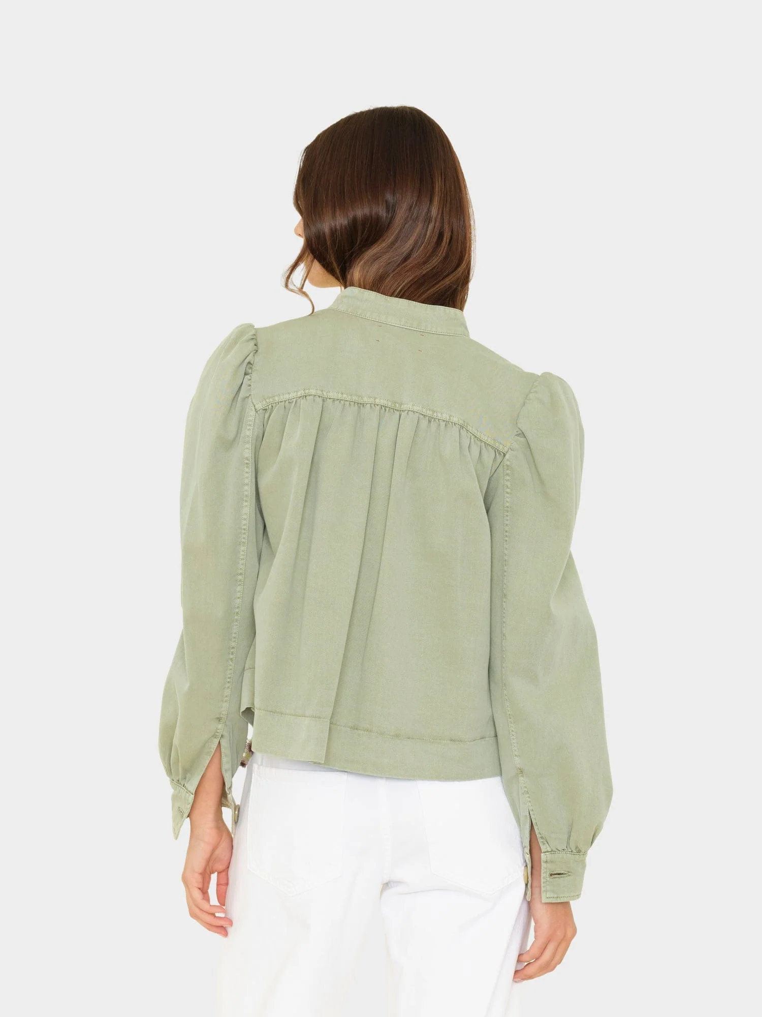 Light Army Sonny Twill Jacket - Image 3