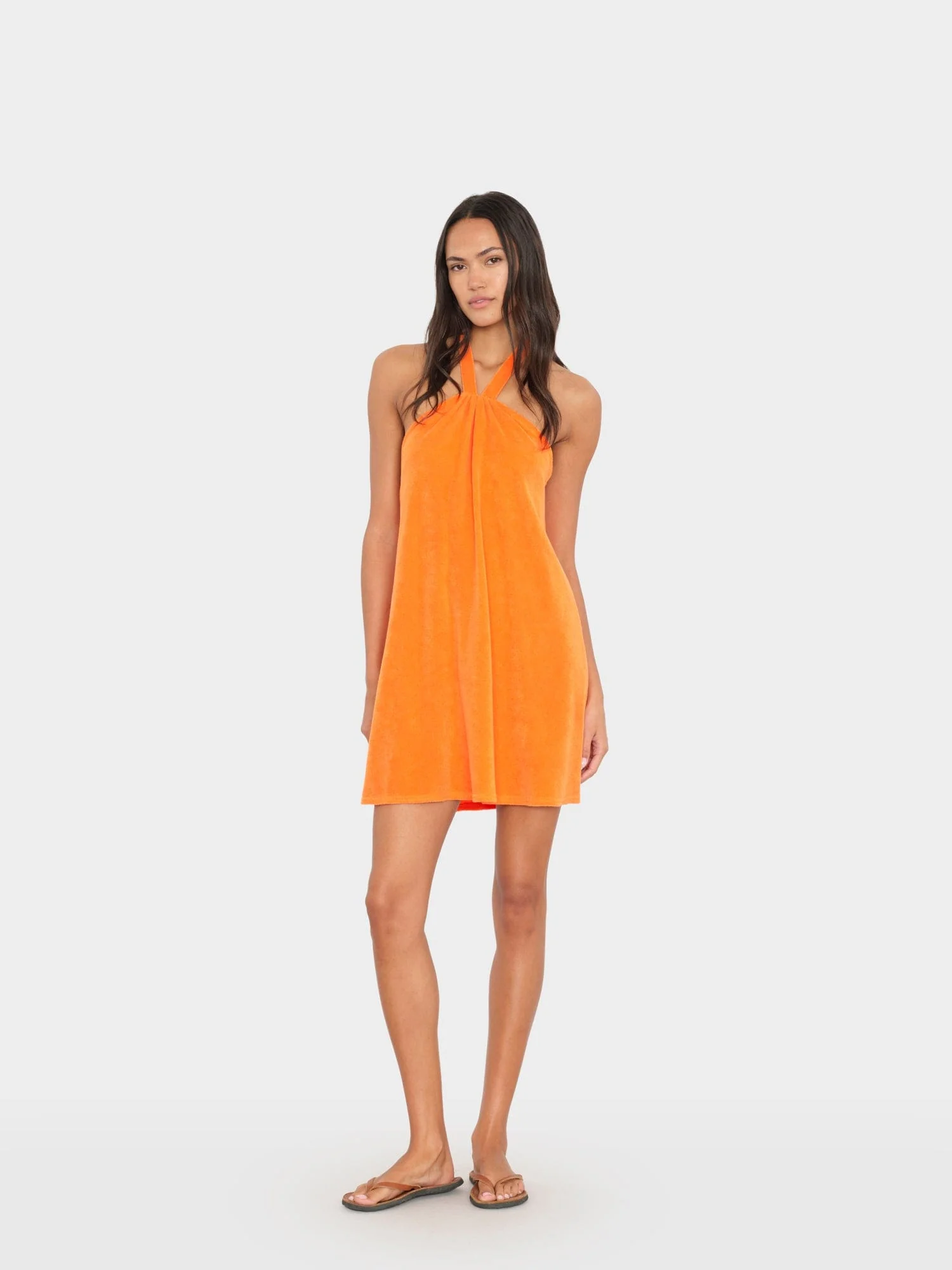 Mandarine Lolita Terry Dress