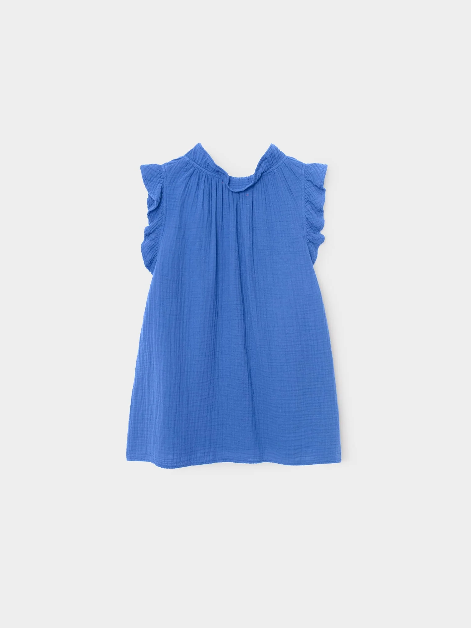 Nautical Blue Bex Gauze Top - Image 4
