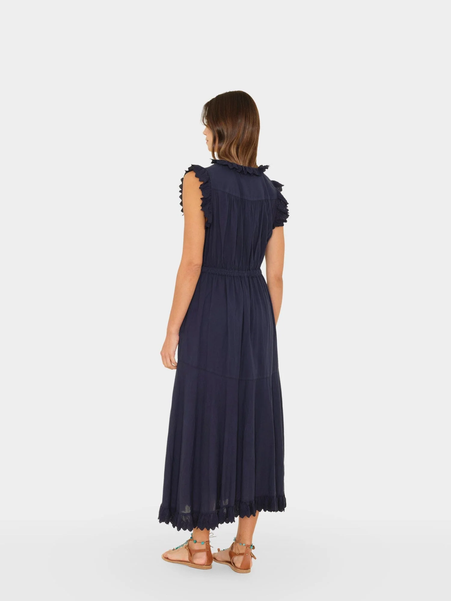 Navy Britta Dress - Image 2