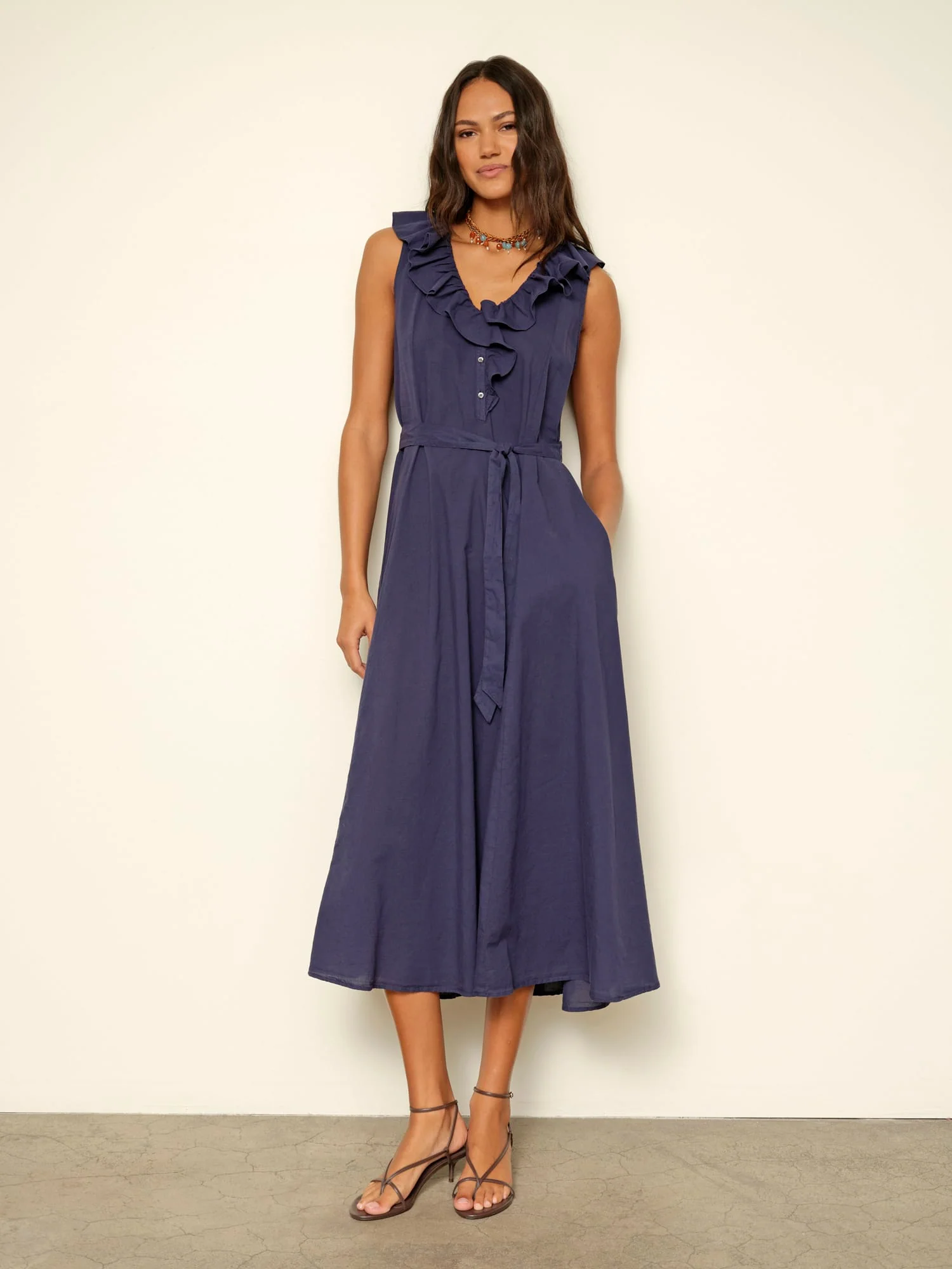 Navy Cassidy Dress - Image 2