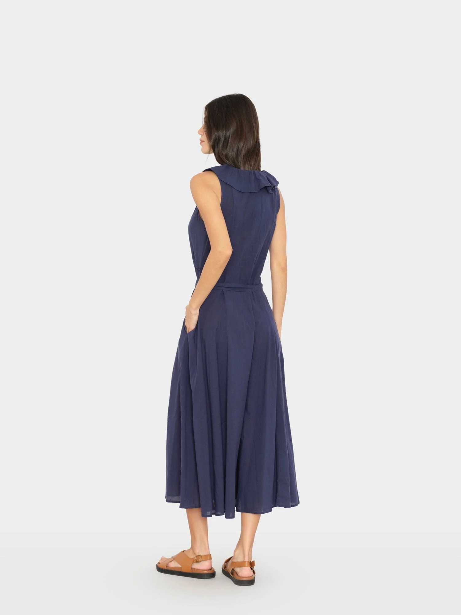 Navy Cassidy Dress - Image 3