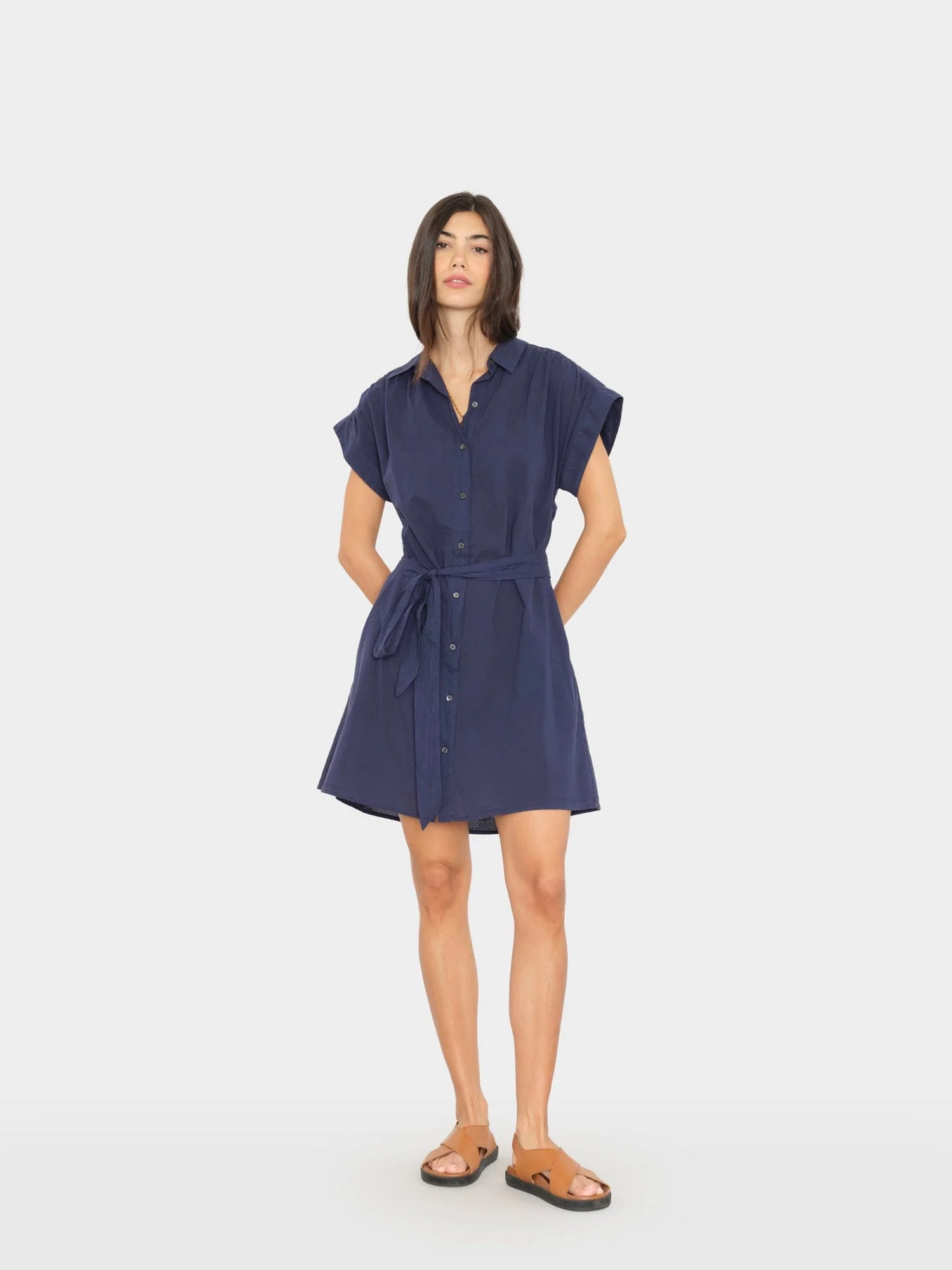 Navy Eliza Dress