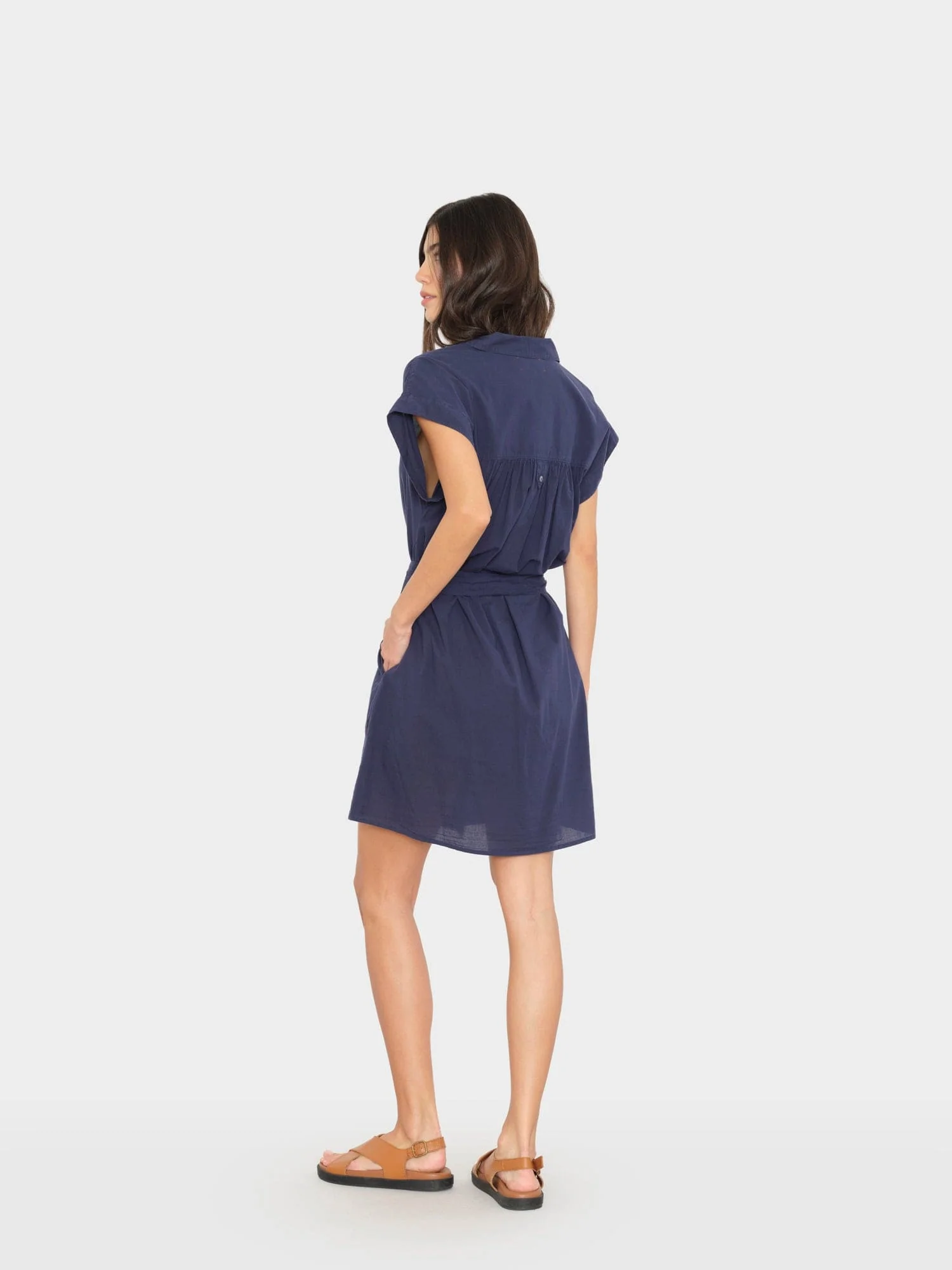 Navy Eliza Dress - Image 2