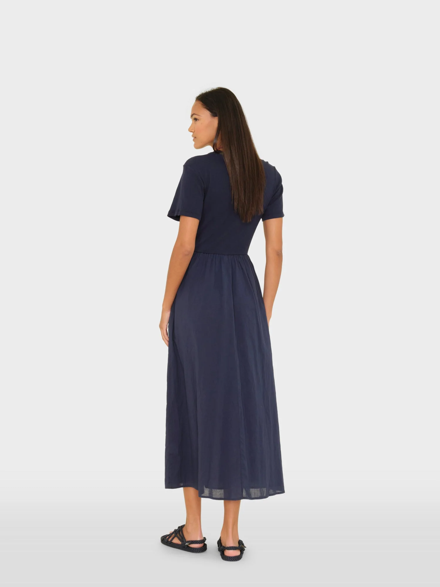 Navy Fayth Dress - Image 3