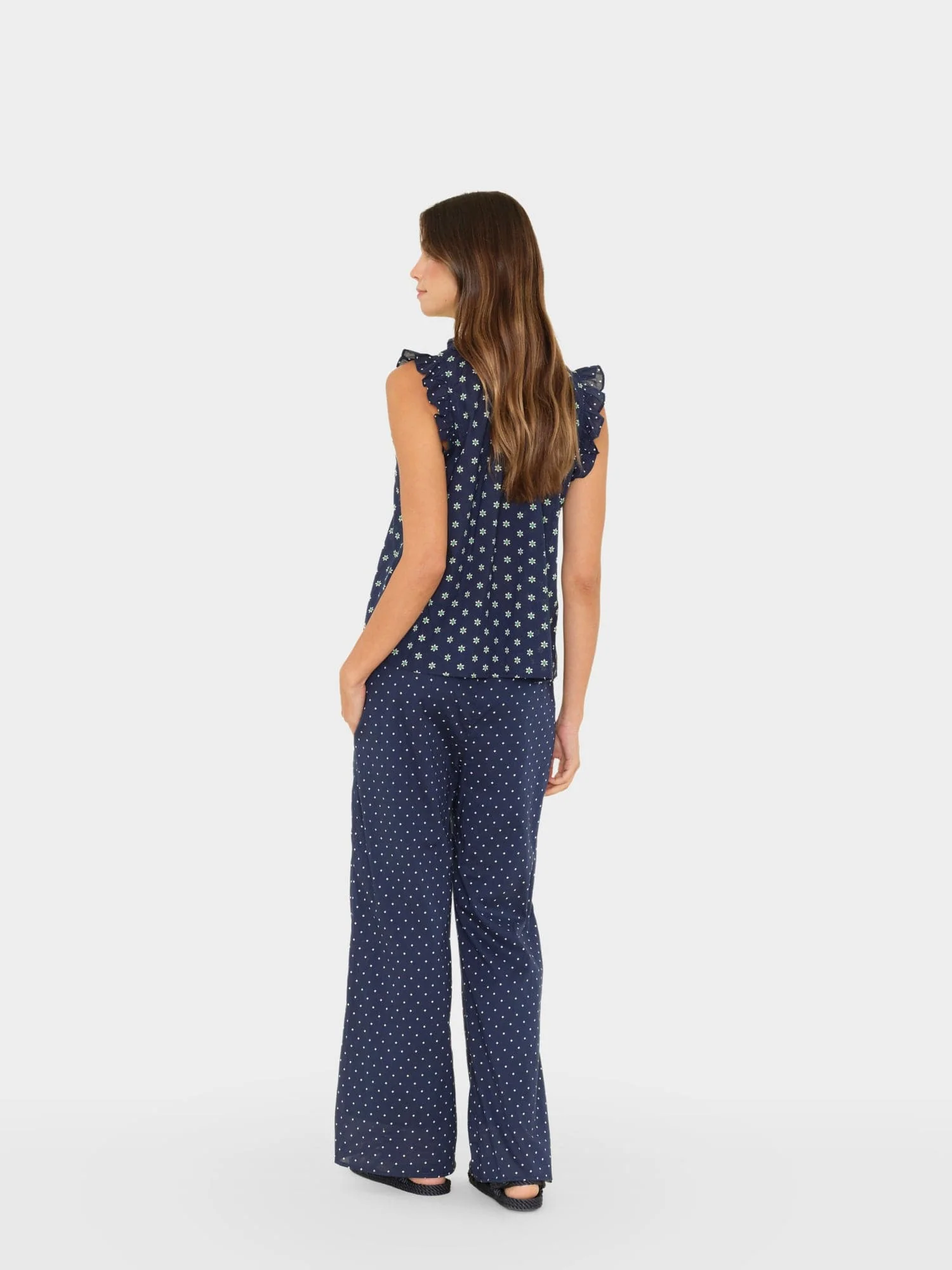Navy Daisy Tori Pant - Image 3