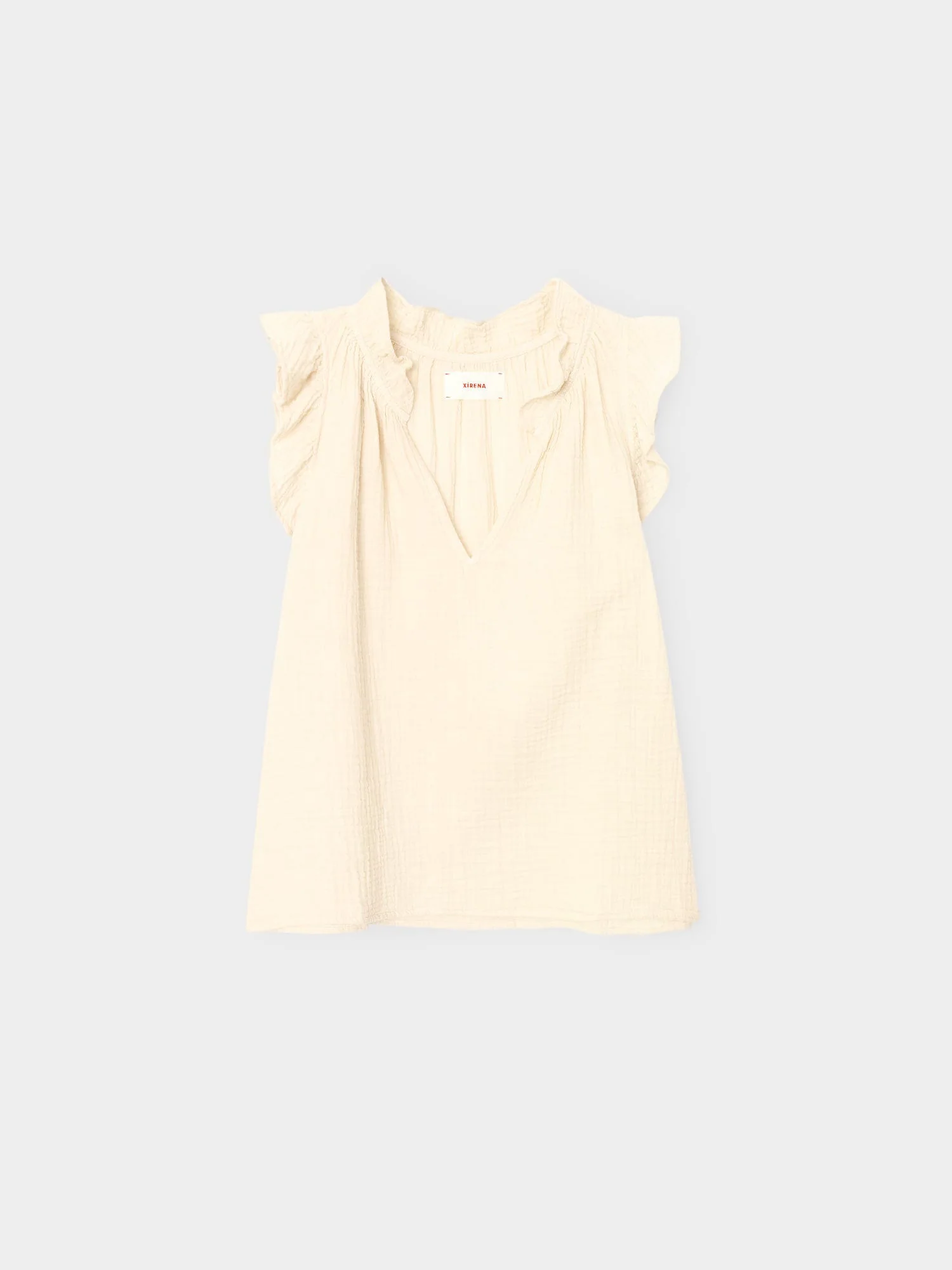 Oysterette Bex Gauze Top - Image 3