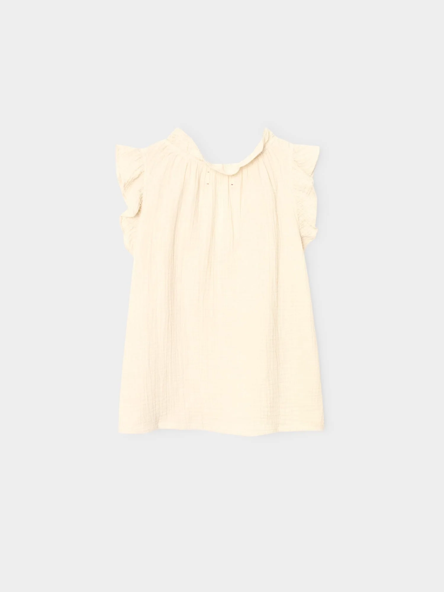 Oysterette Bex Gauze Top - Image 4