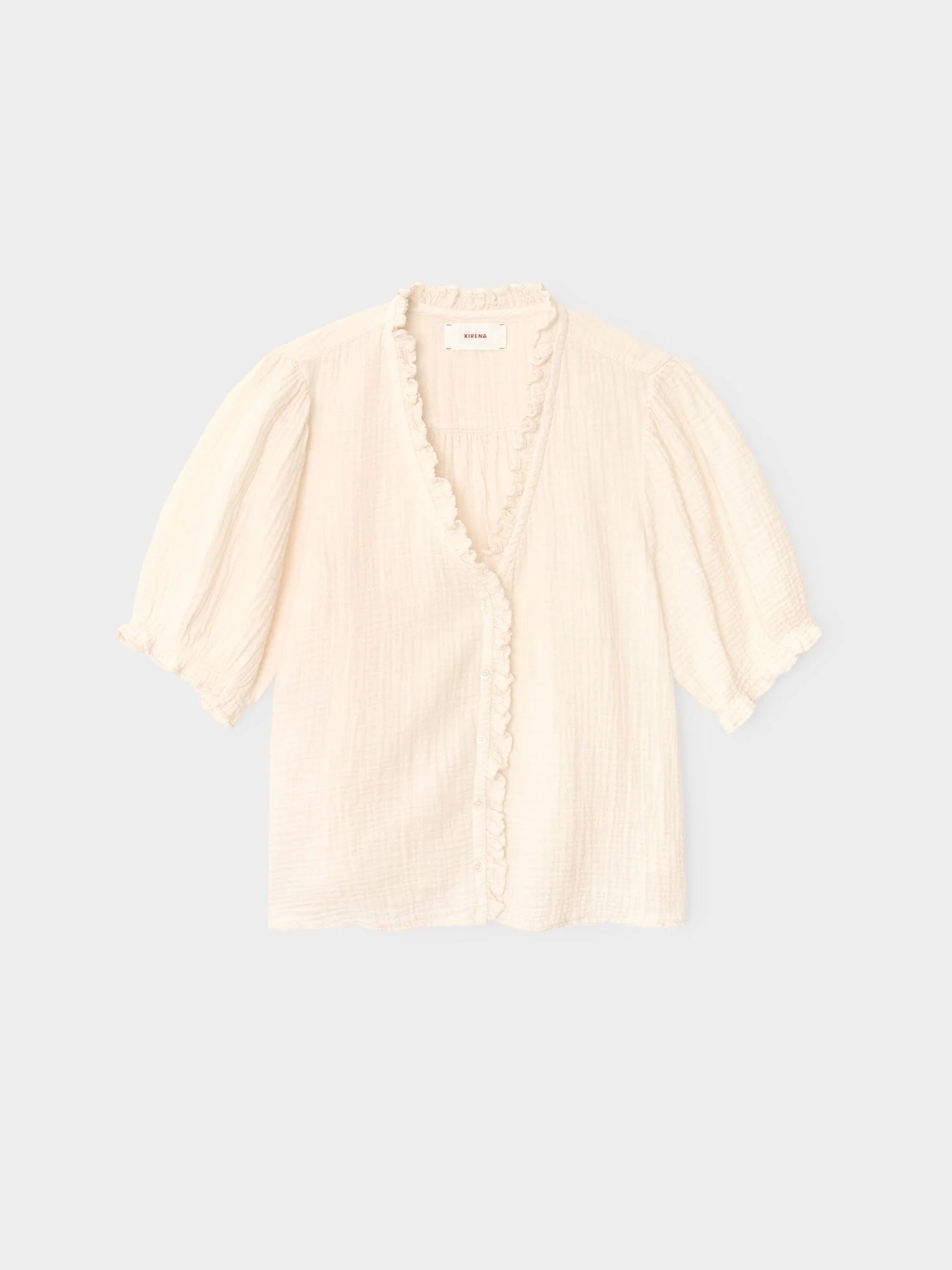 Oysterette Jenna Gauze Shirt - Image 3