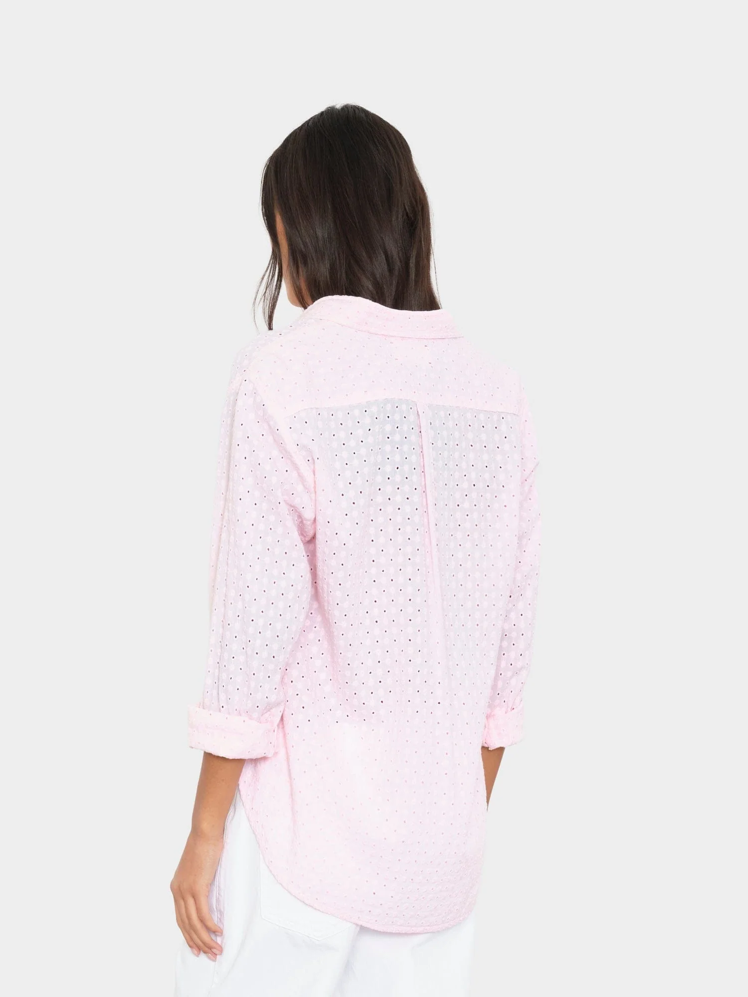 Pale Rose Beau Embroidered Shirt - Image 2