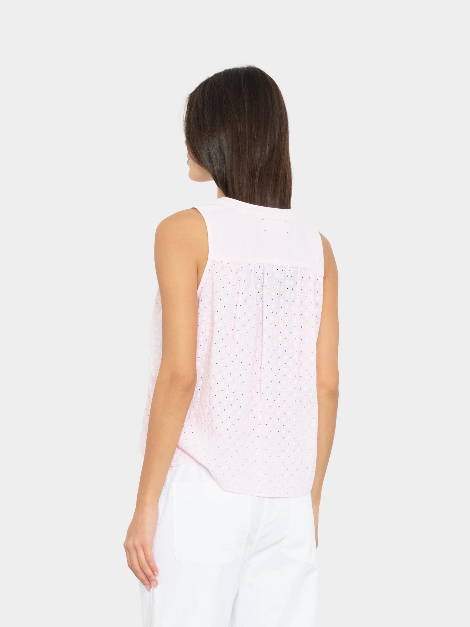 Pale Rose Miki Embroidered Top - Image 3