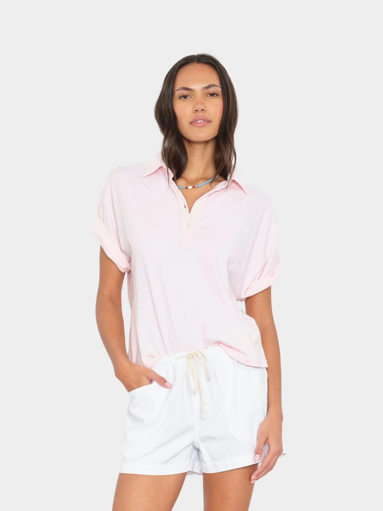Pink Drop Simon Tee