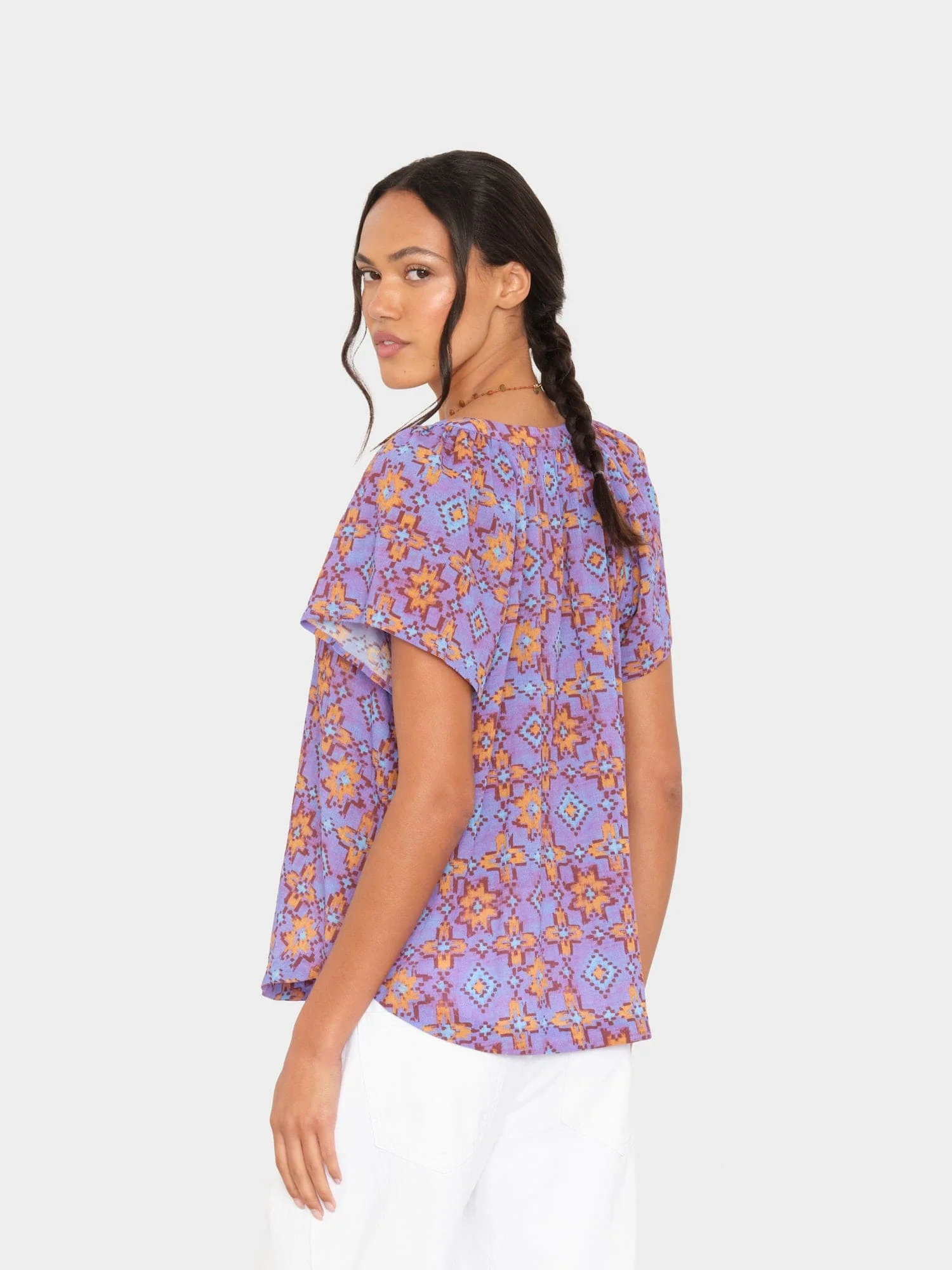 Prism Blue Jana Top - Image 2