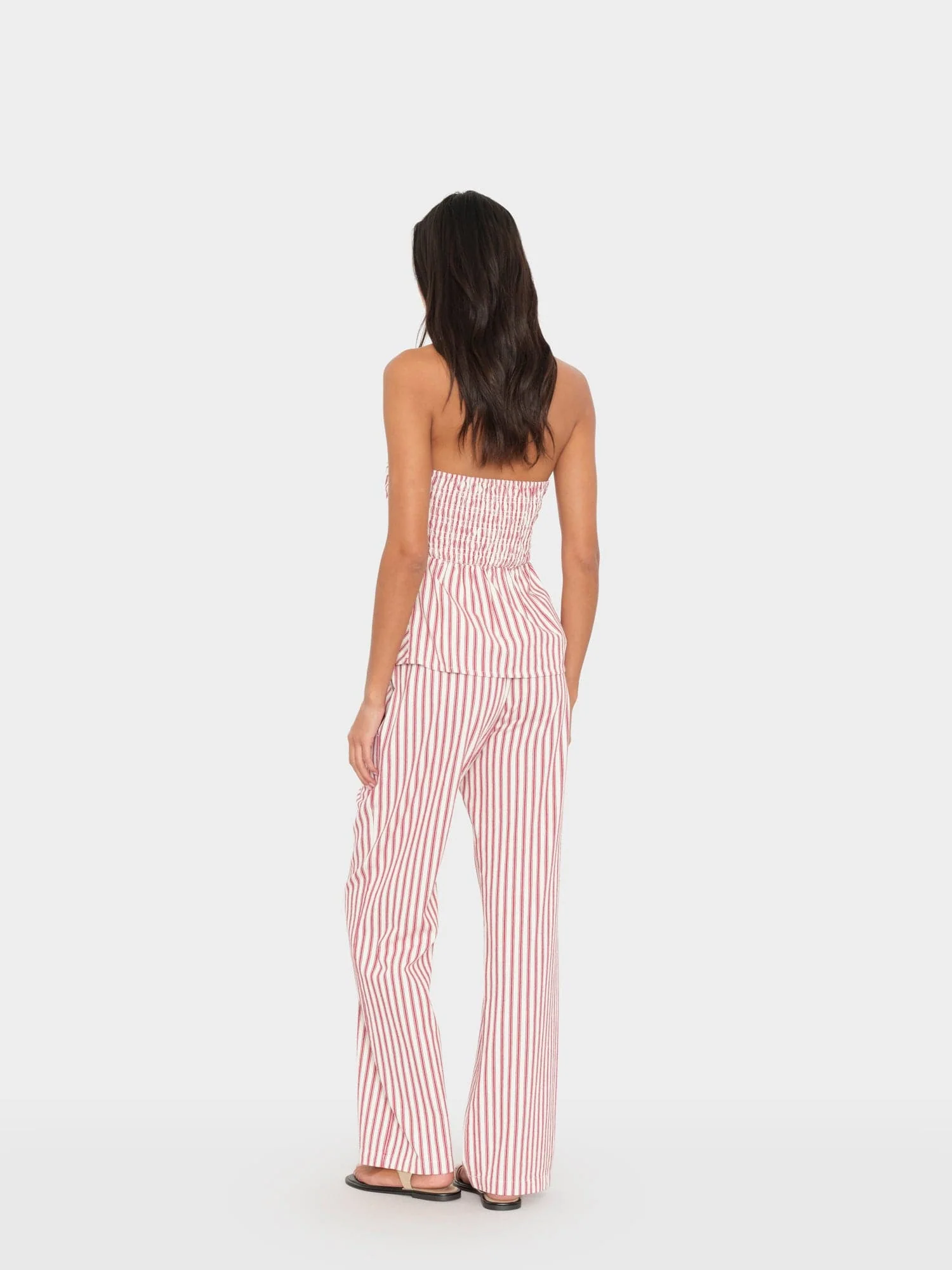 Red Clay Stripe Pascale Pant - Image 3