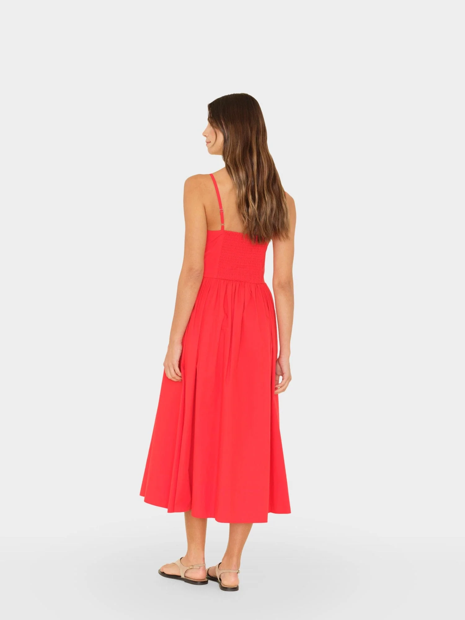 Red Flash Bardot Dress - Image 3