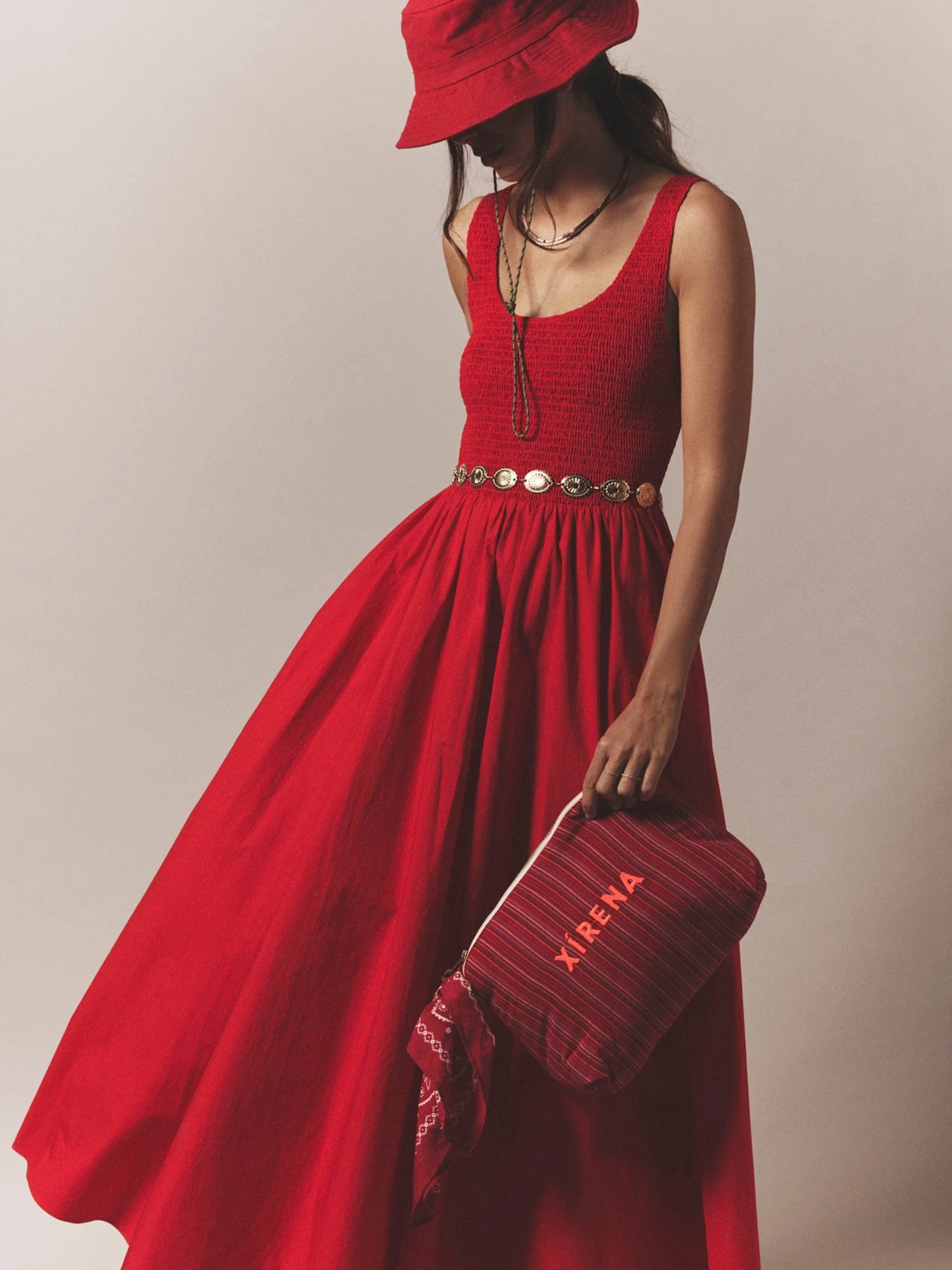 Red Flash Florence Dress - Image 3