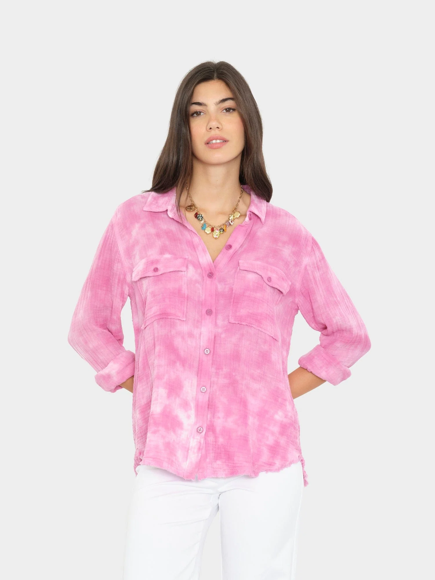 Sunset Raspberry Carol Shirt