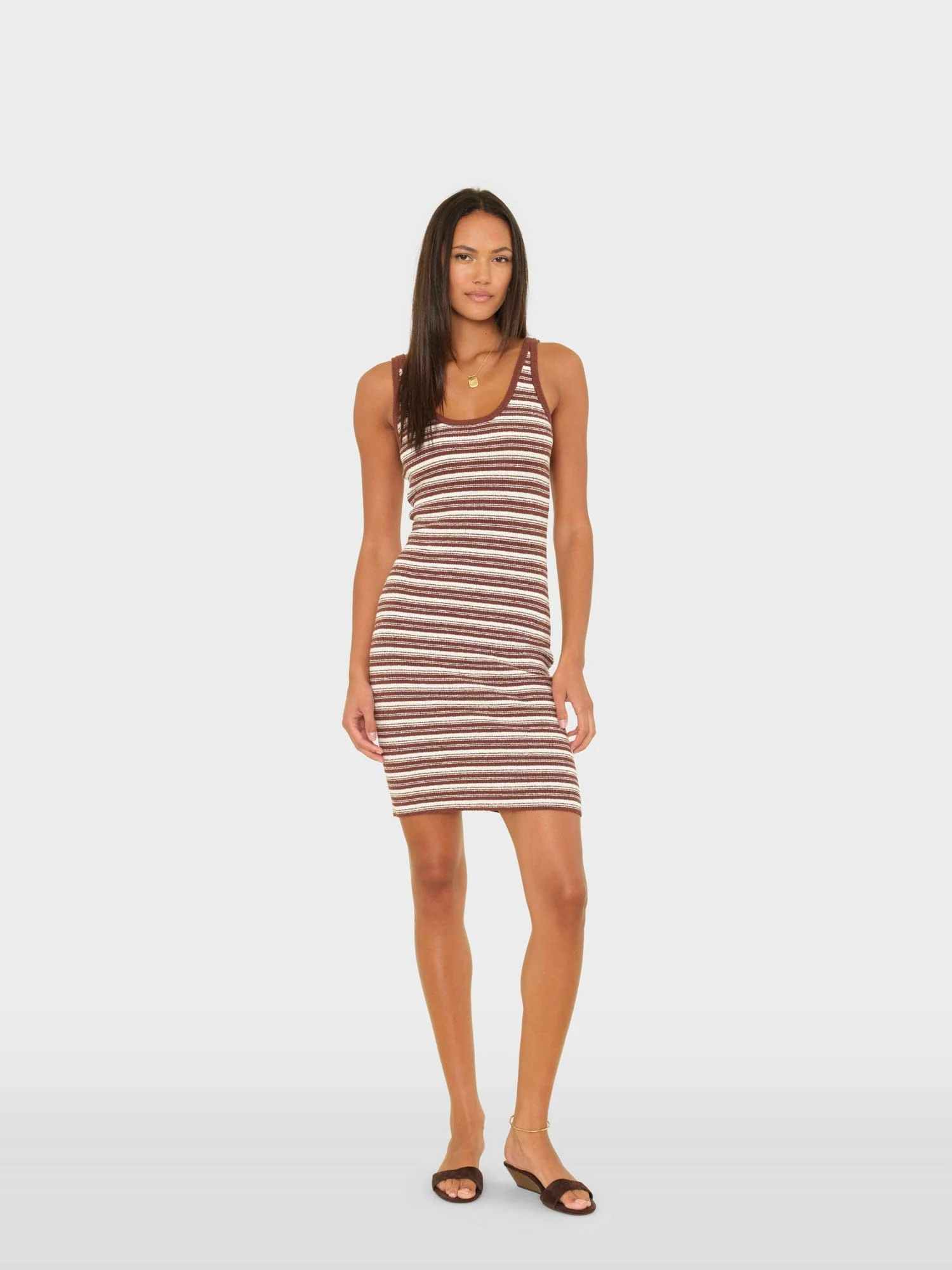 Tawny Brown Rhonda Dress