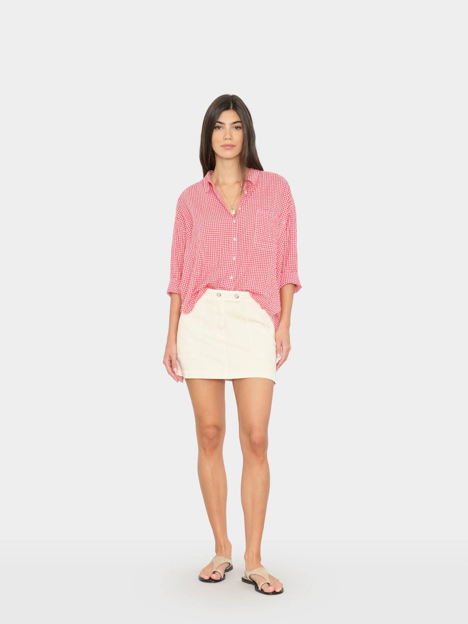Vanilla Bean Lucia Denim Skirt