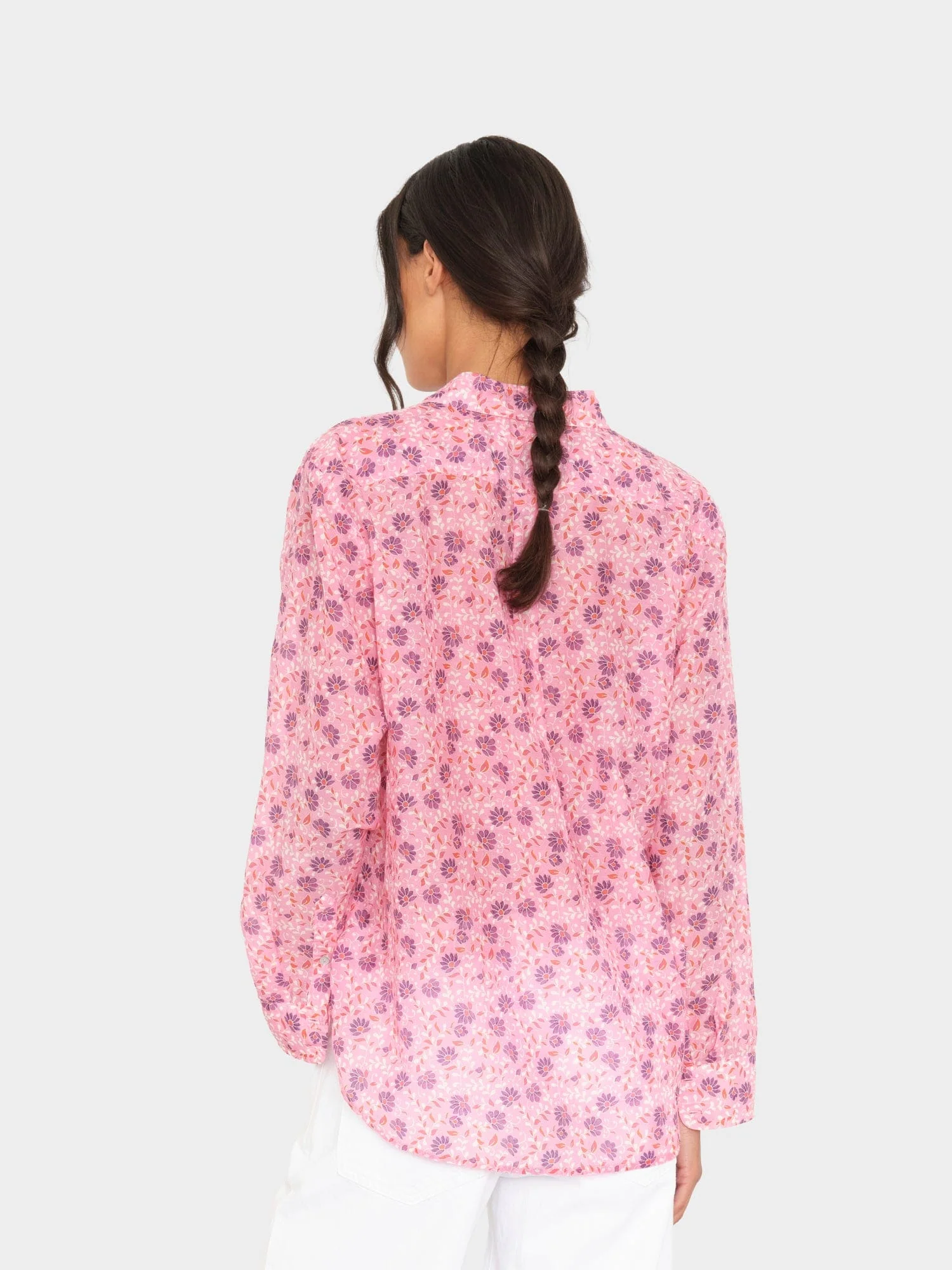 Violet Petals Beau Shirt - Image 2