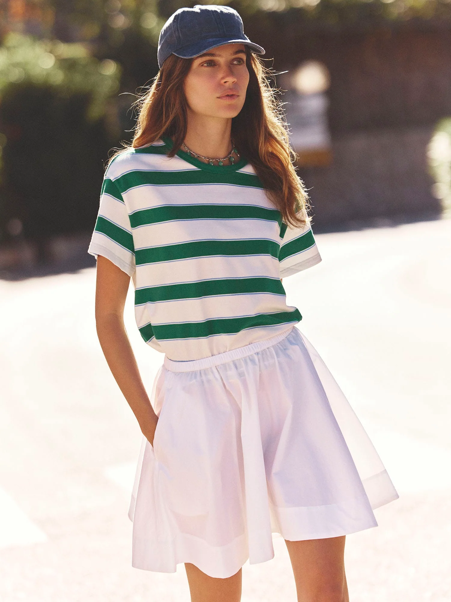 White Angela Skirt - Image 2